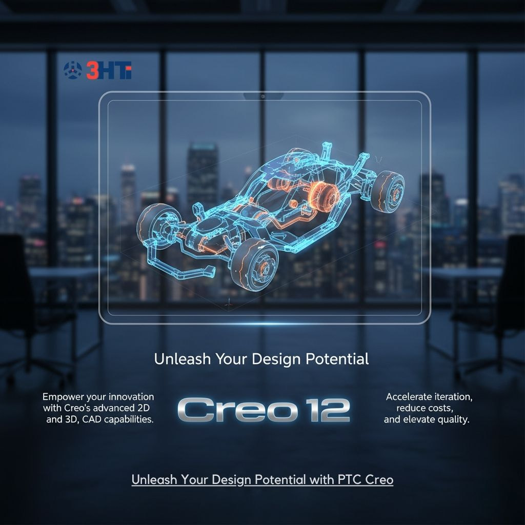 Creo 12 – Redefine Design Innovation with Advanced 3D CAD Solutions