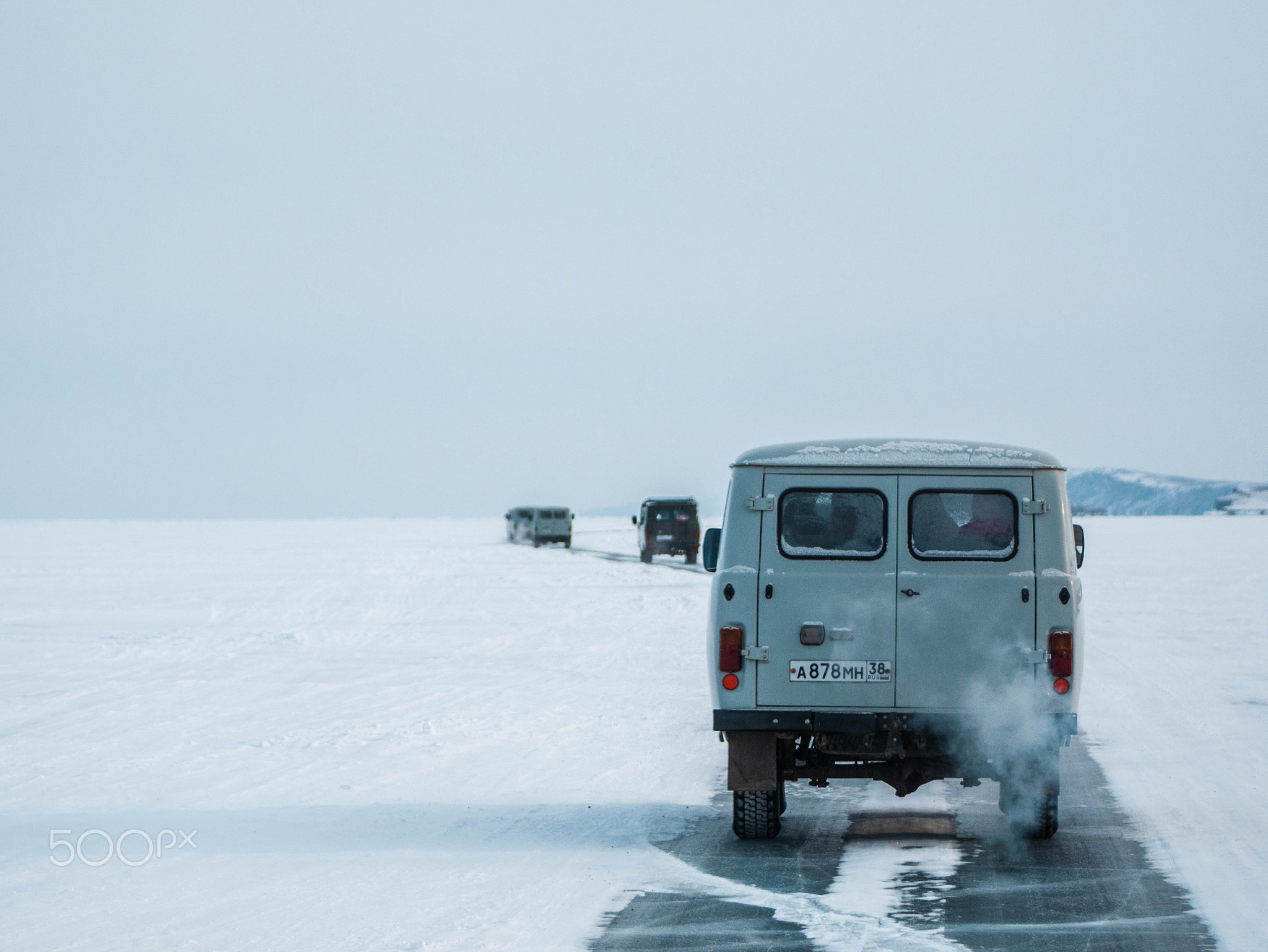logistics team managing hazardous winter transit amid challenging weather and icy surfaces
