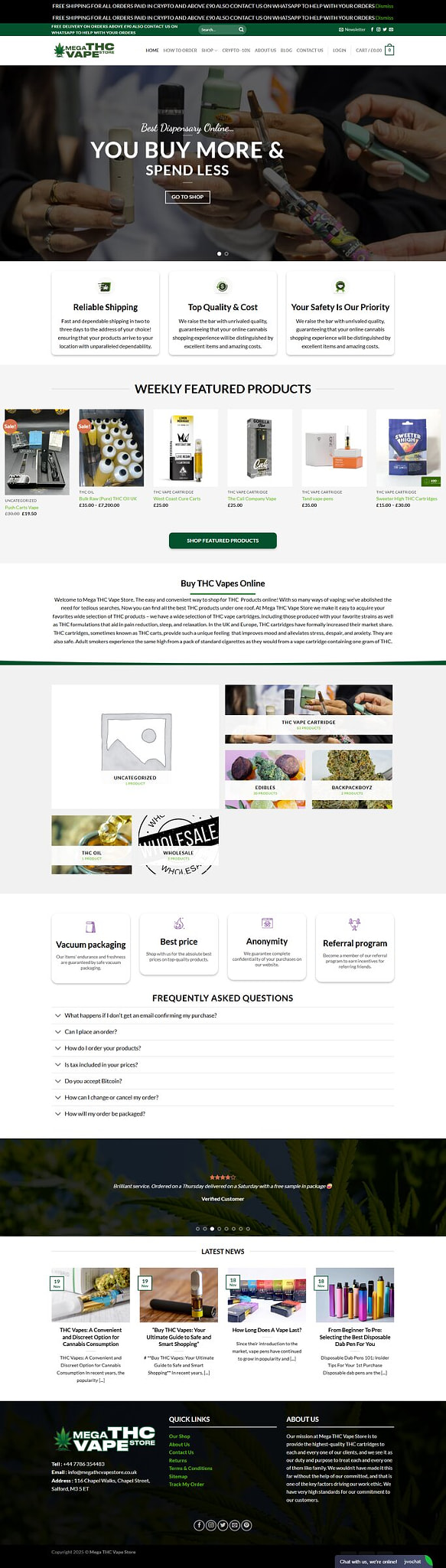 Megathcvapestore.co.uk