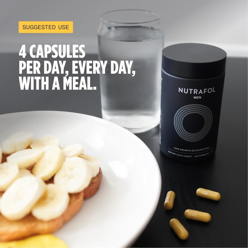 Nutrafol Men – Powerful Hair Growth Support for Thicker, Stronger Hair