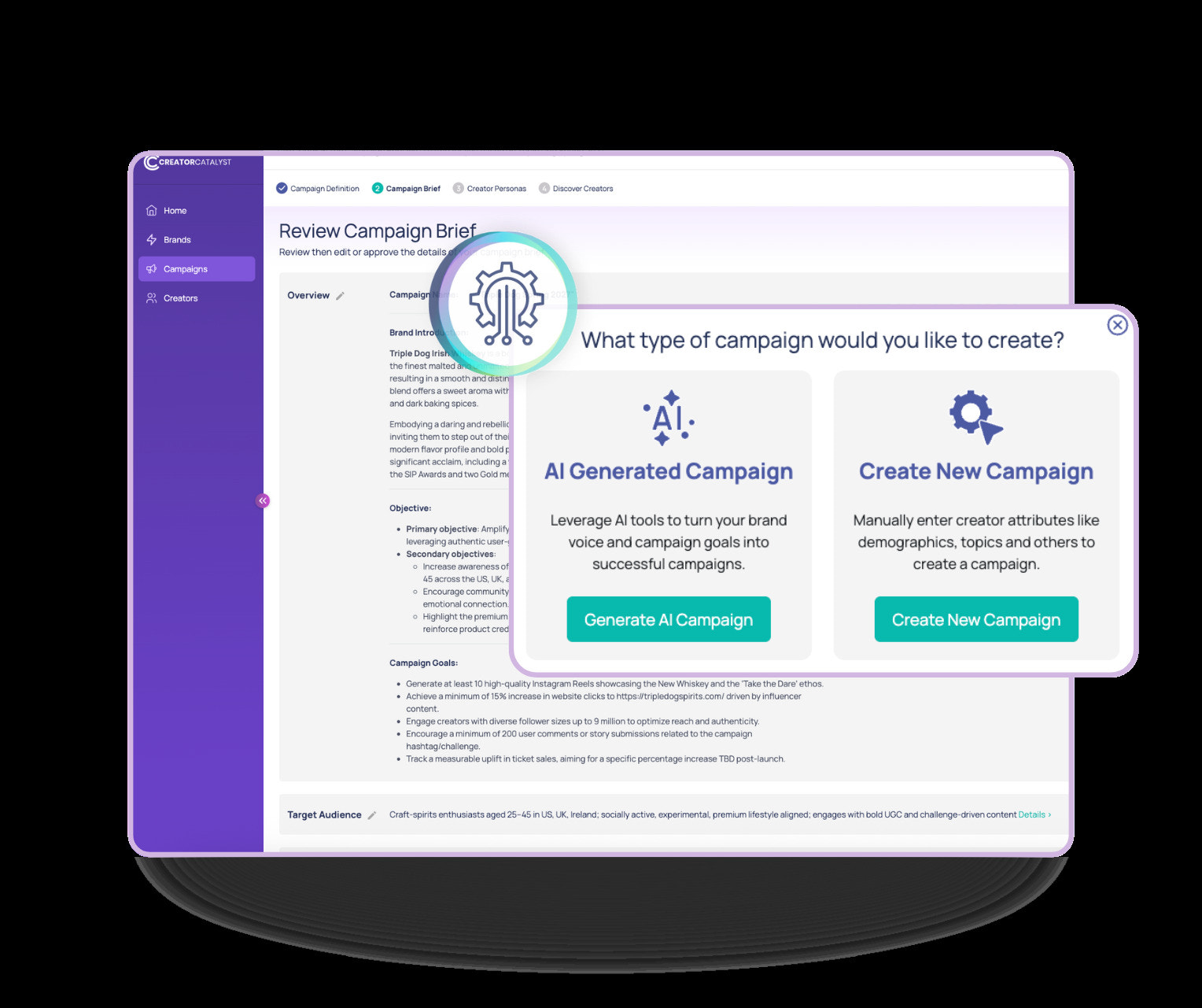 Maximize Campaign Potential with Creator Catalyst AI