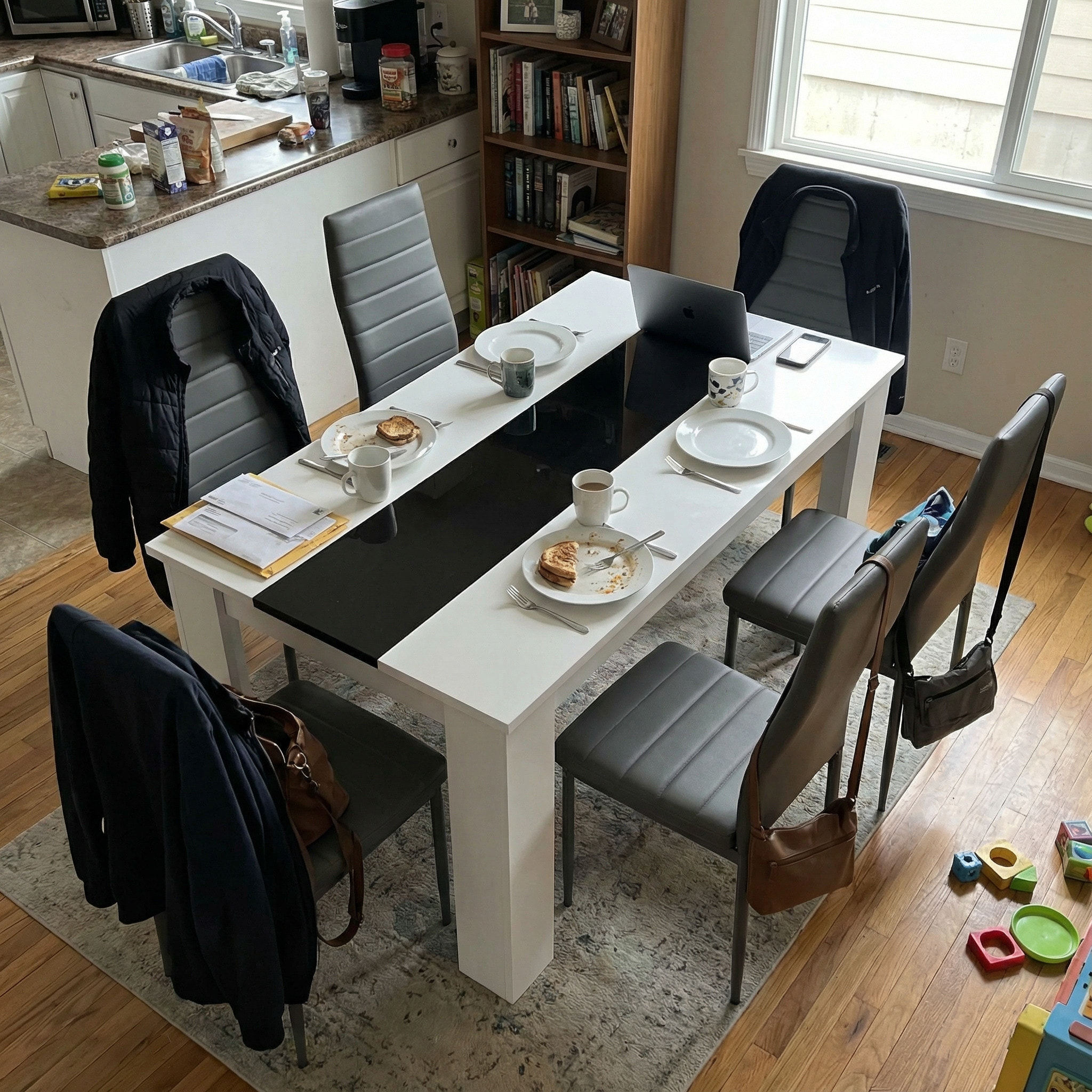 A Dining Table and 6 Chairs Set We Actually Use Every Day