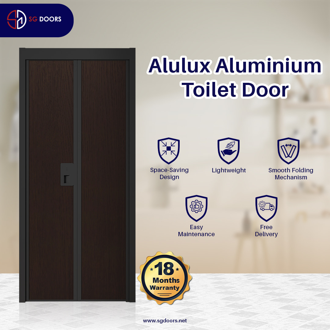 Alulux Aluminium Toilet Door