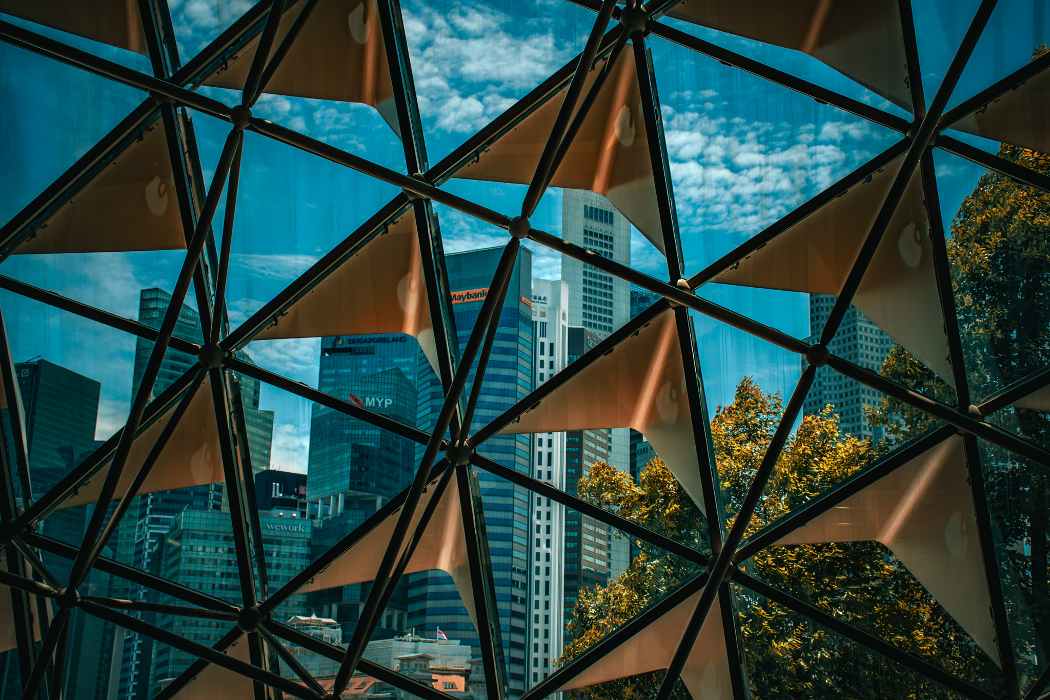 Framing the City Inside the Esplanade