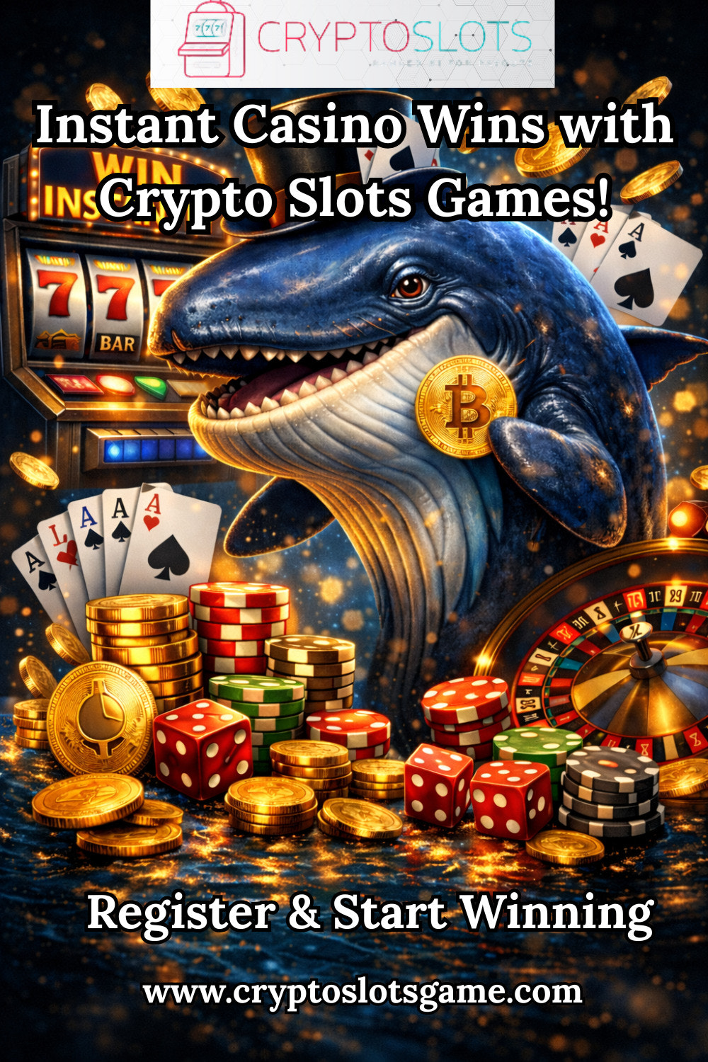Instant Casino Wins with Crypto Slots Games! - 1