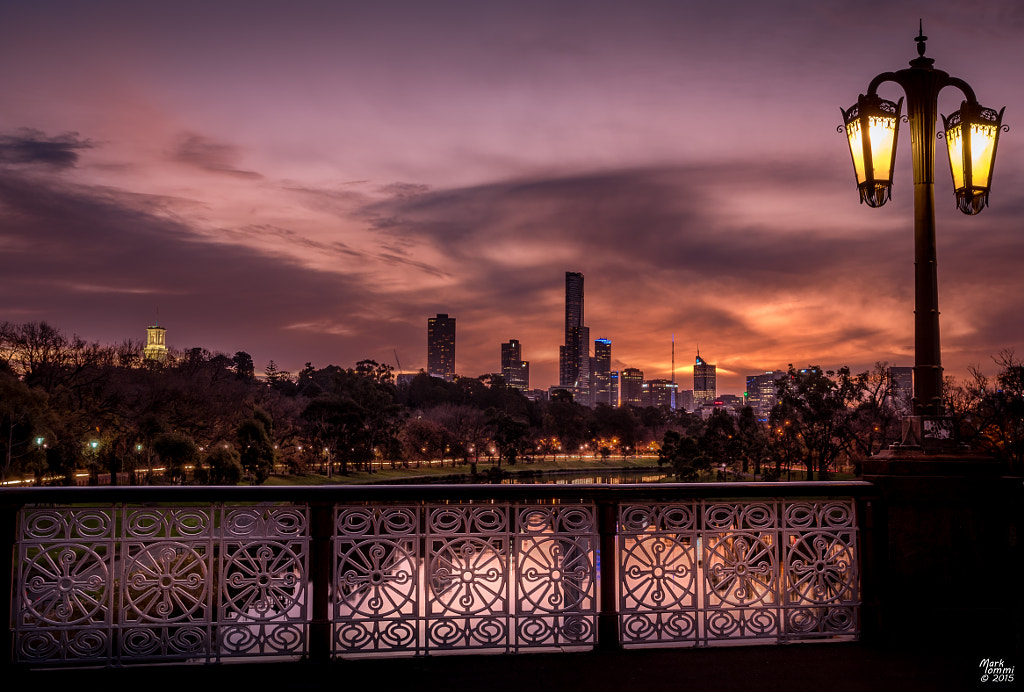 The City at Dusk from Morell Bridge by Mark Iommi on 500px.com
