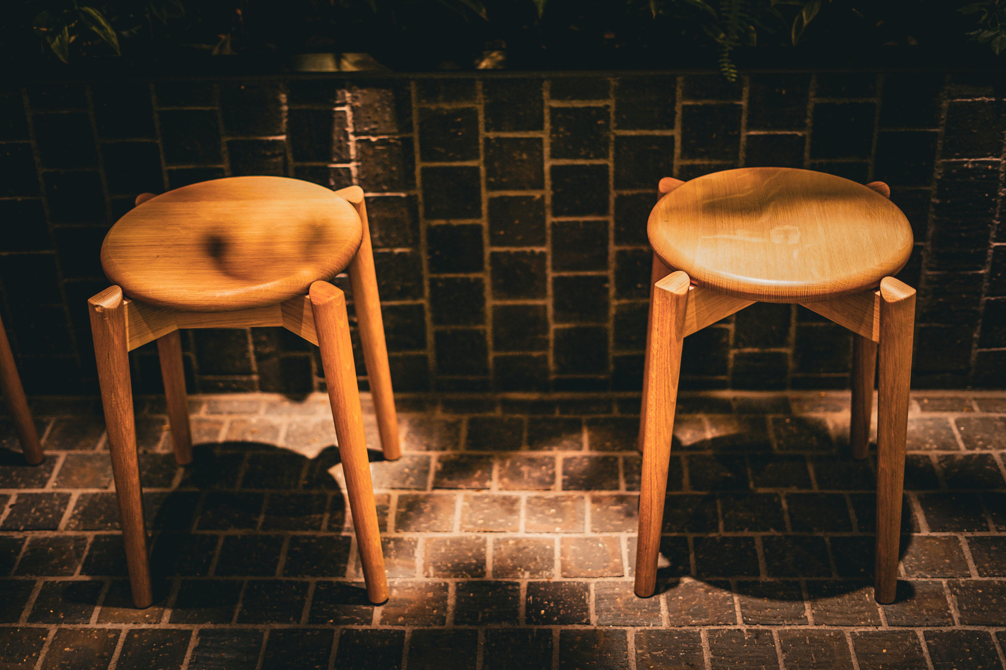 Brick floor chair