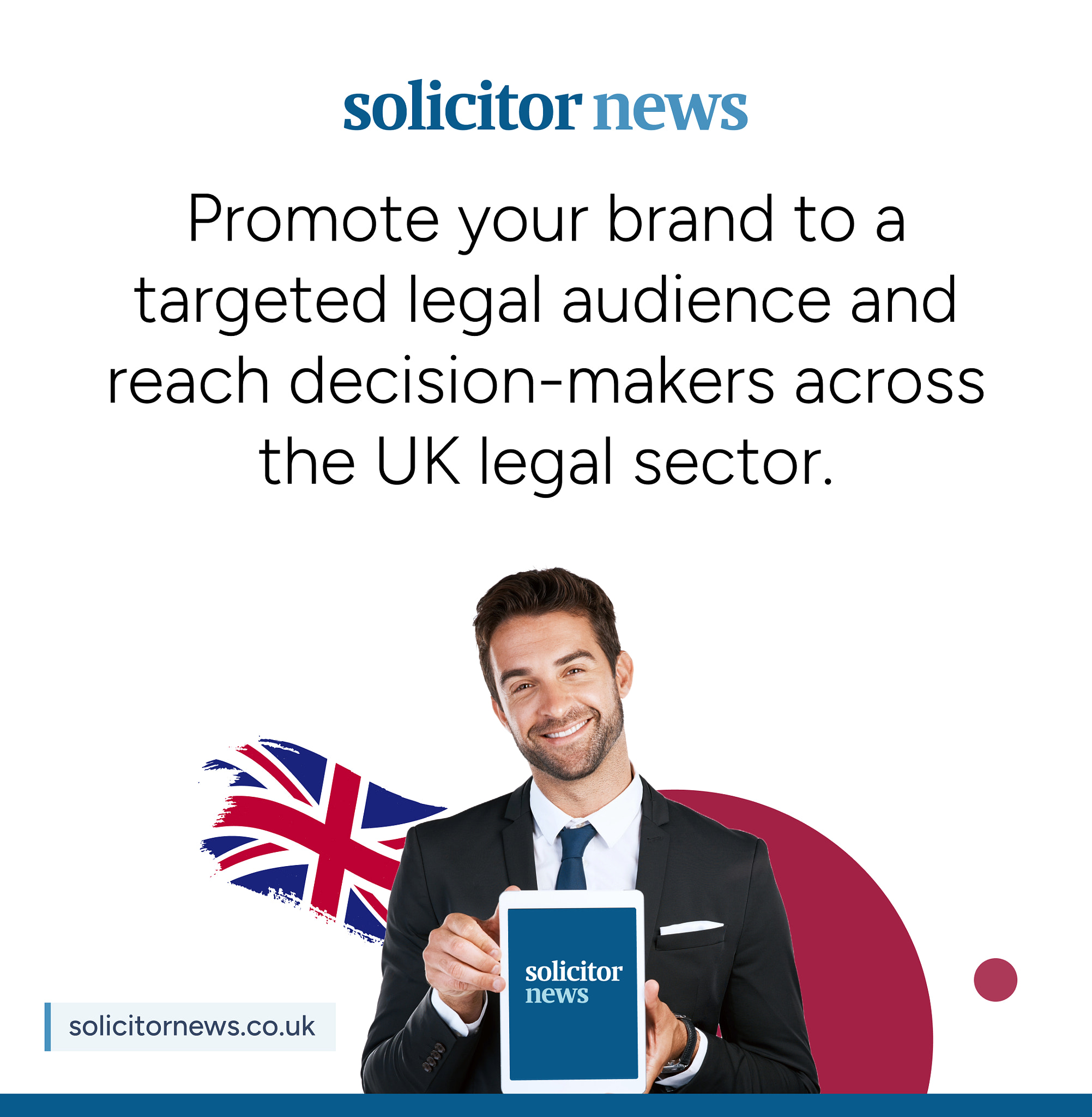 Promote your brand to the UK Legal Sector