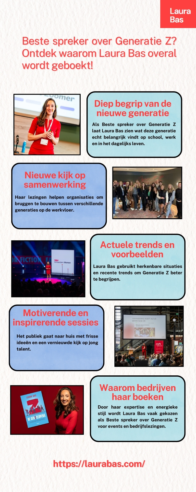 Beste spreker over Generatie Z? Ontdek waarom Laura Bas overal wordt geboekt! - 1