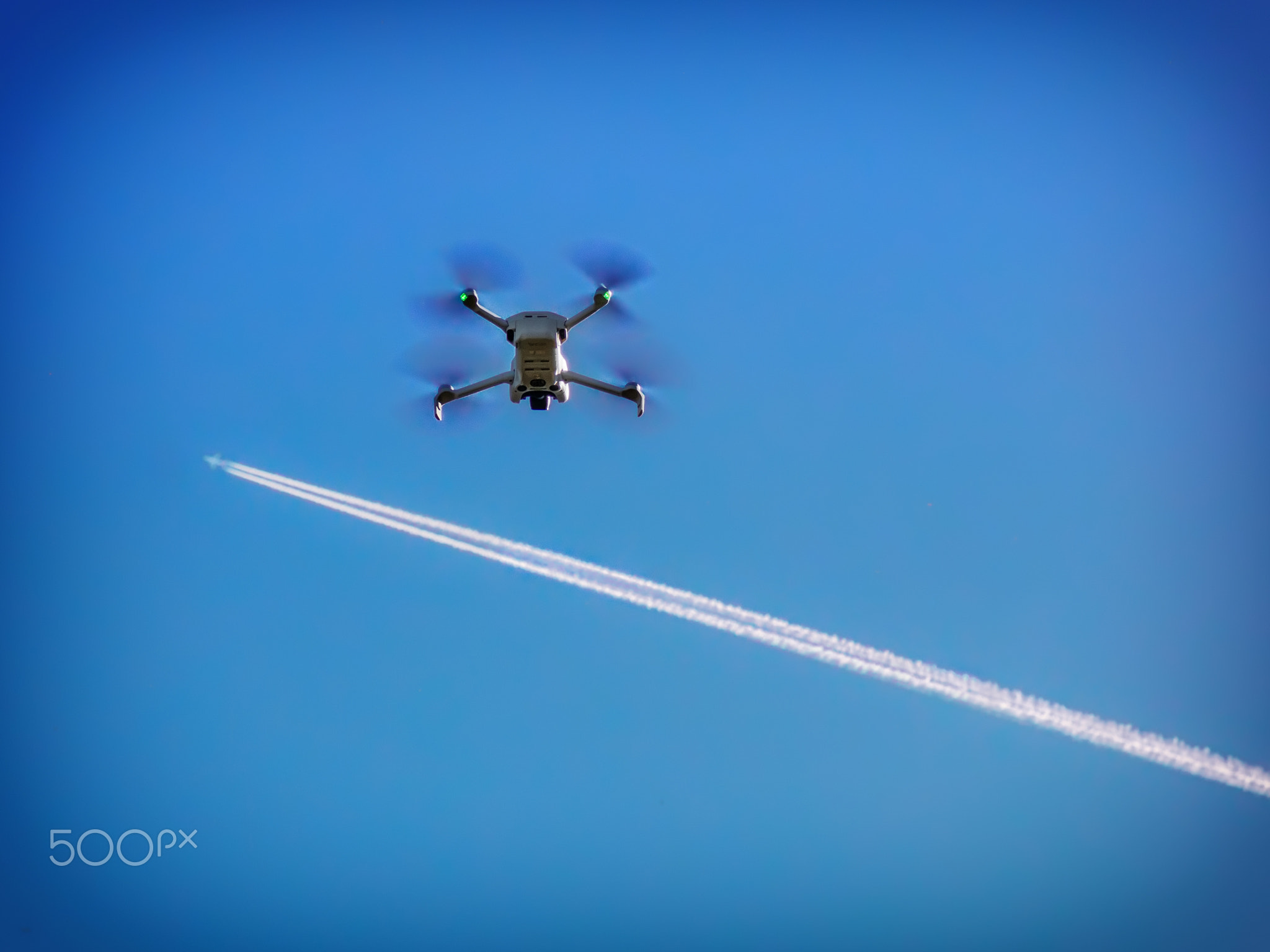 Drone .. and airplane