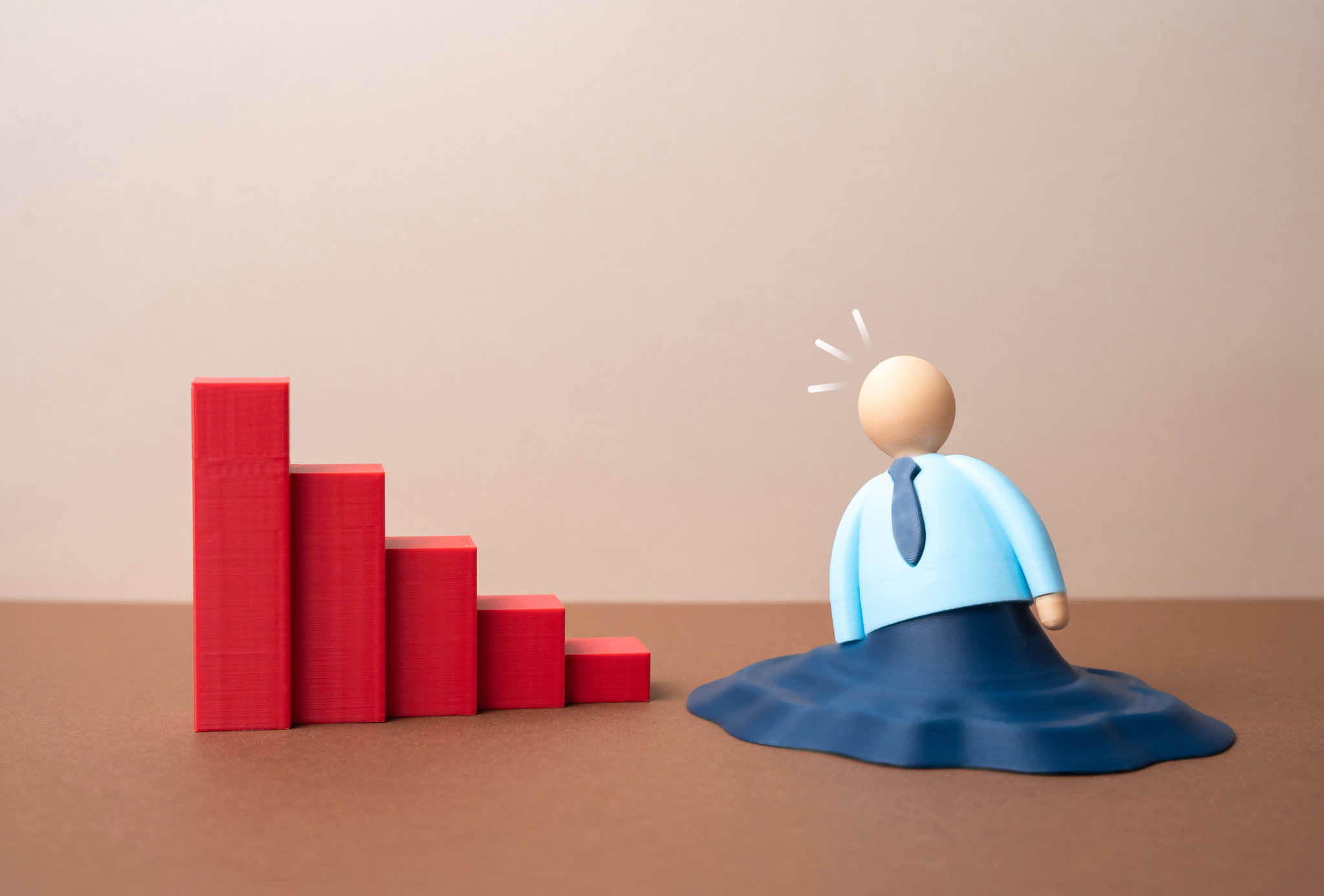 Declining worker productivity. Reduced efficiency and motivation. Low morale. Workforce performance 