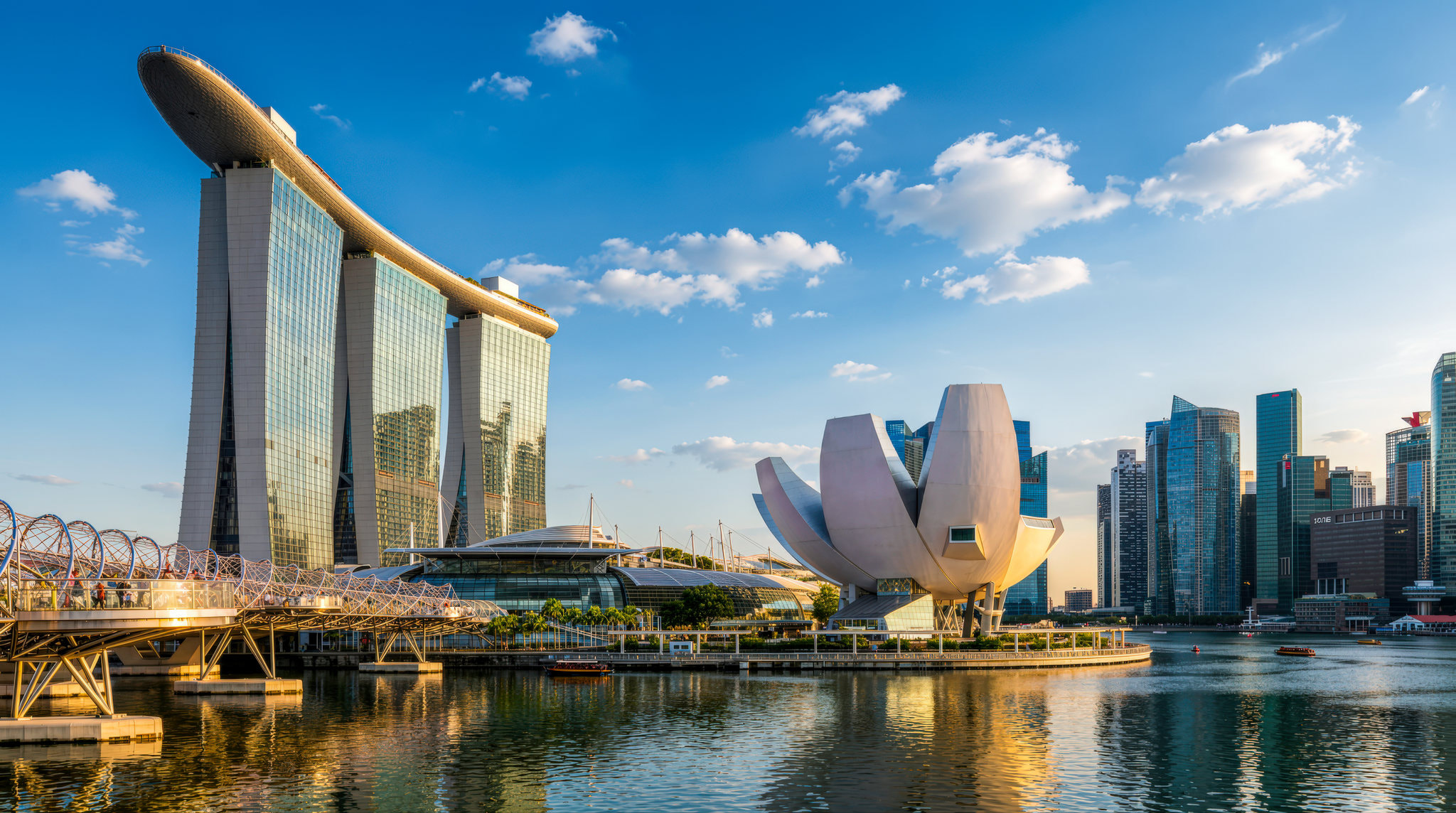 新加坡狮城绝美城市风光