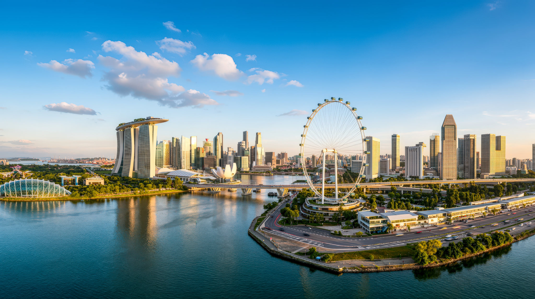 新加坡狮城绝美城市风光