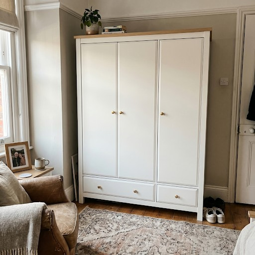 Haven wardrobe shelves and drawers together