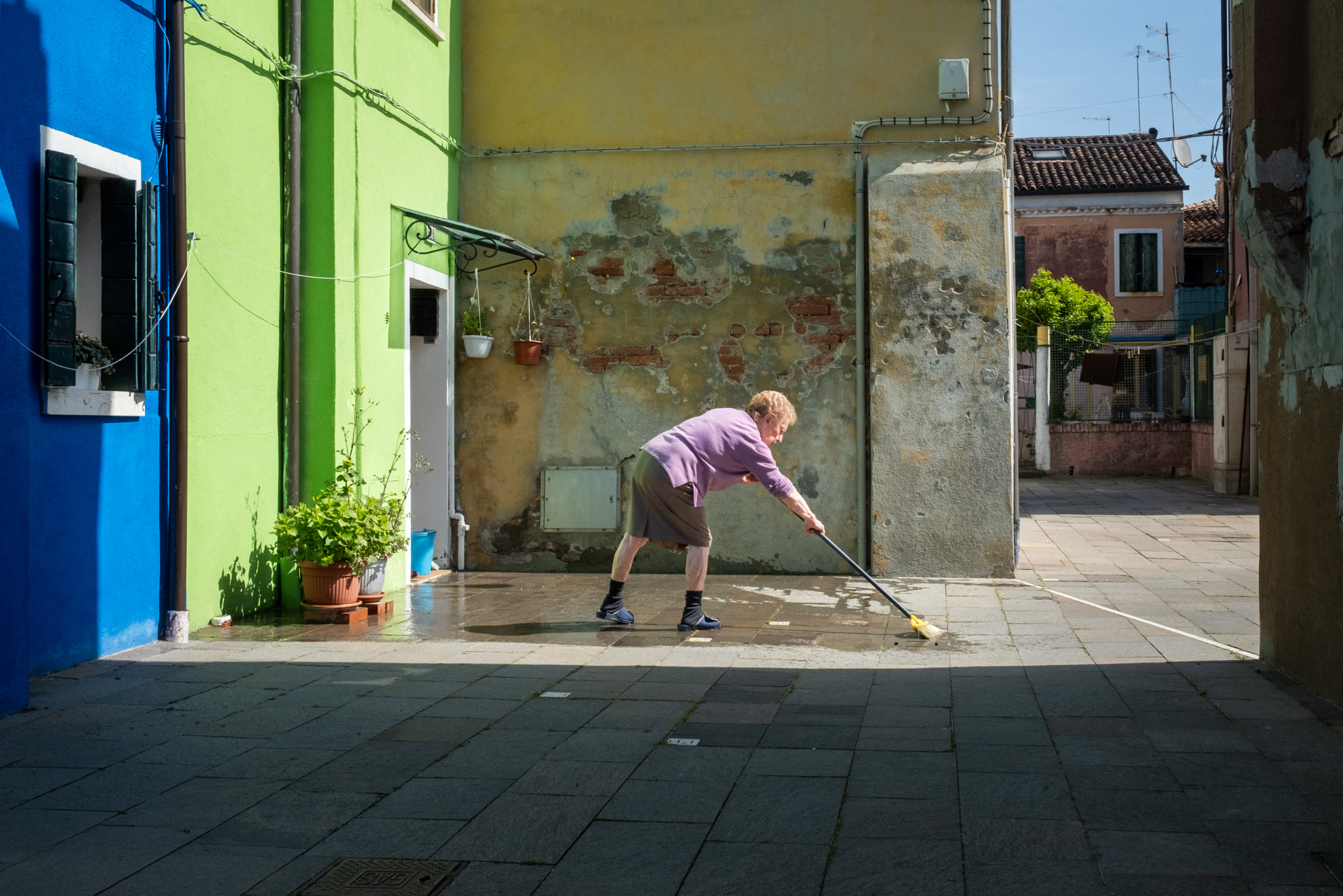 House chores.