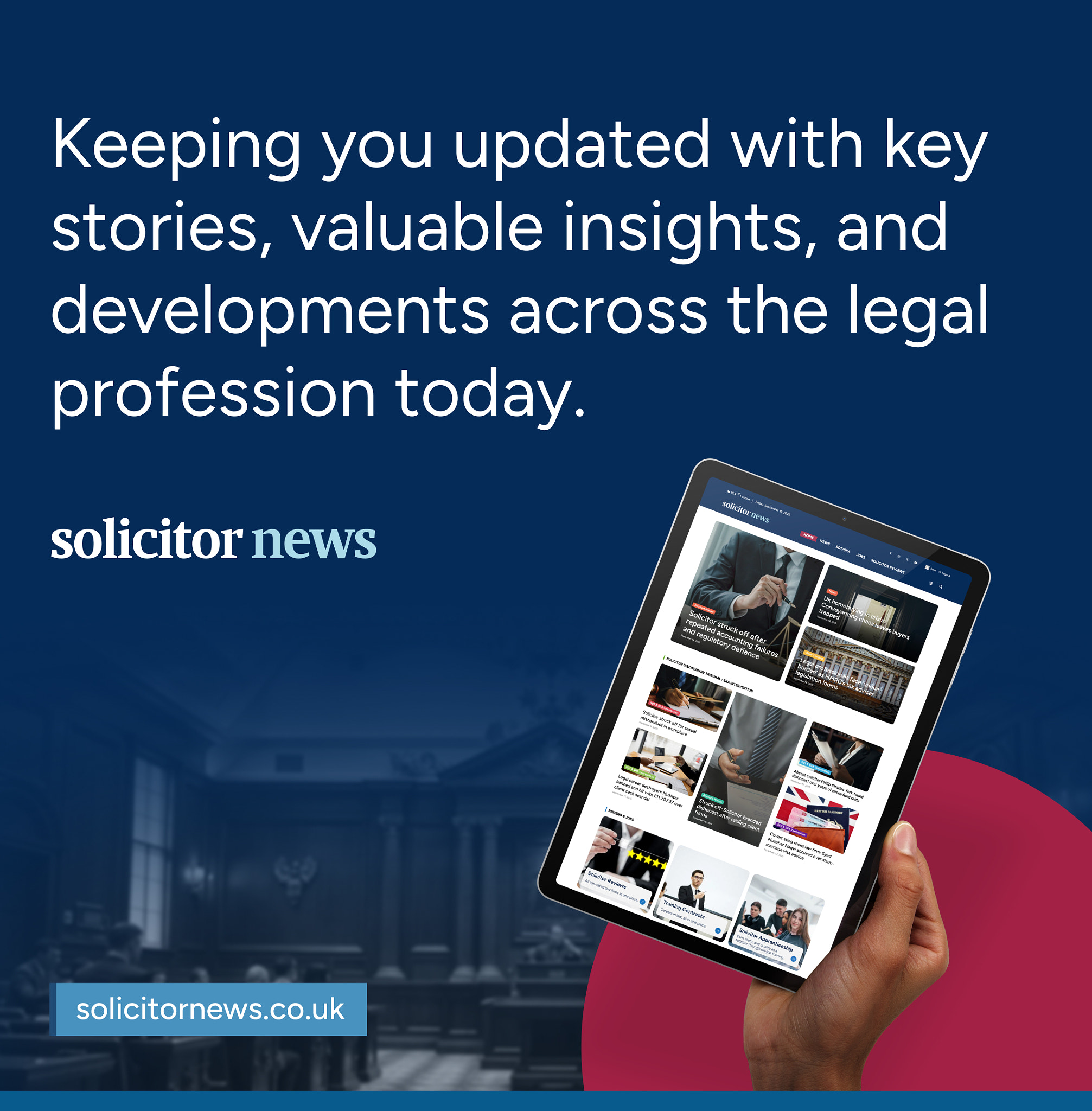 Legal developments and expert insights in one hub