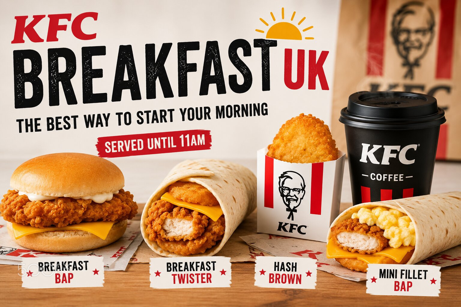 KFC breakfast