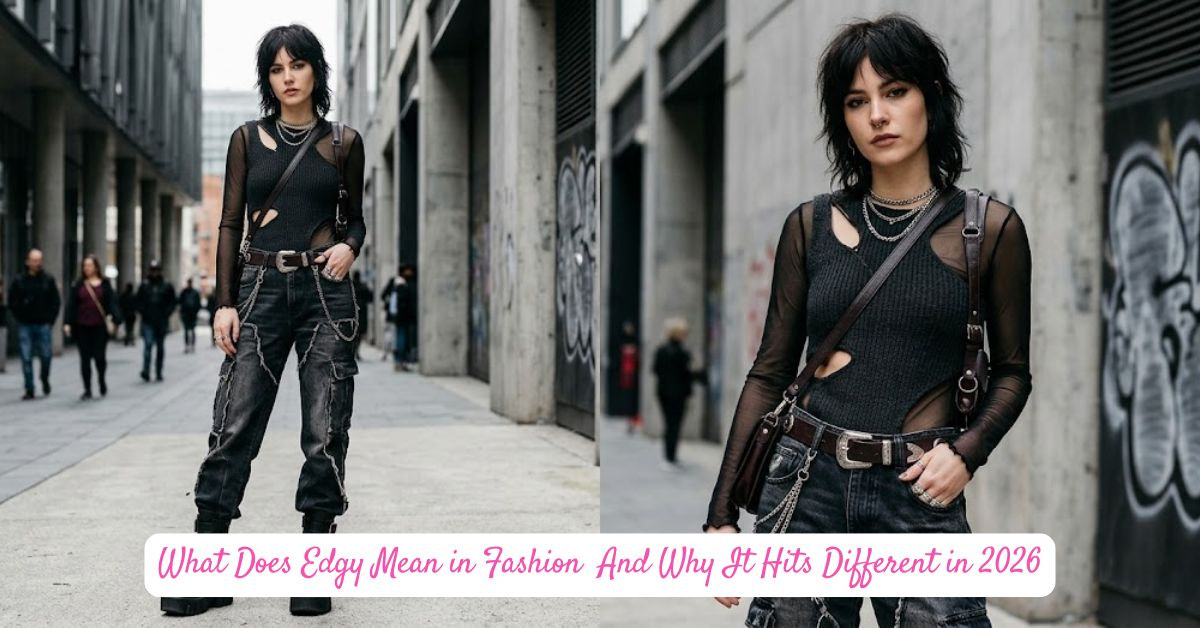 What Does Edgy Mean in Fashion — And Why It Hits Different in 2026