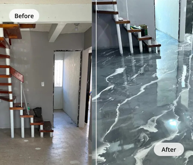 Before & After: Stunning Epoxy Coating in Las Vegas, NV Transformations