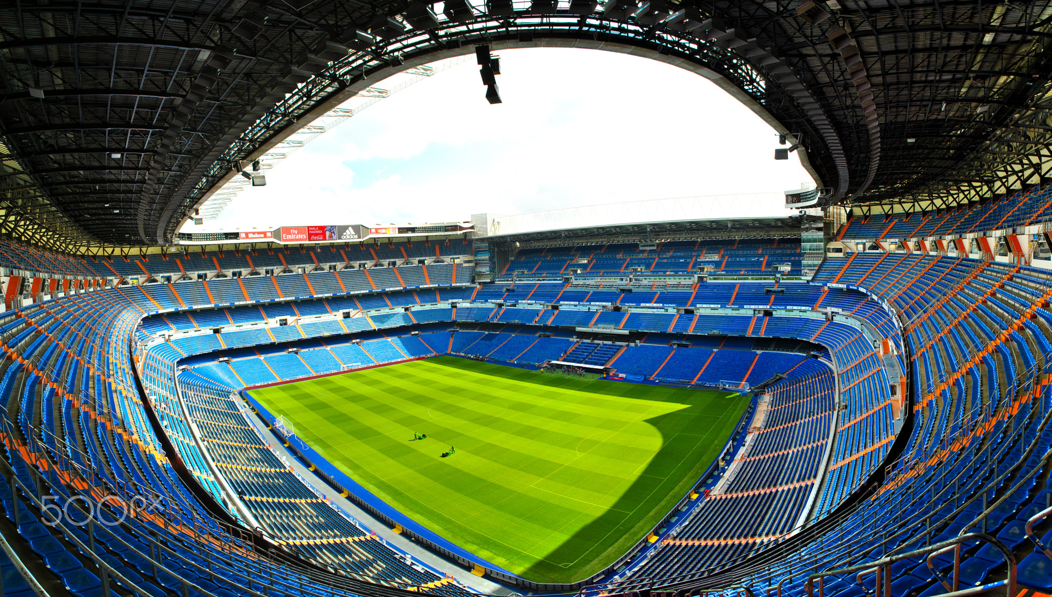 The Majestic Santiago Bernabéu Stadium