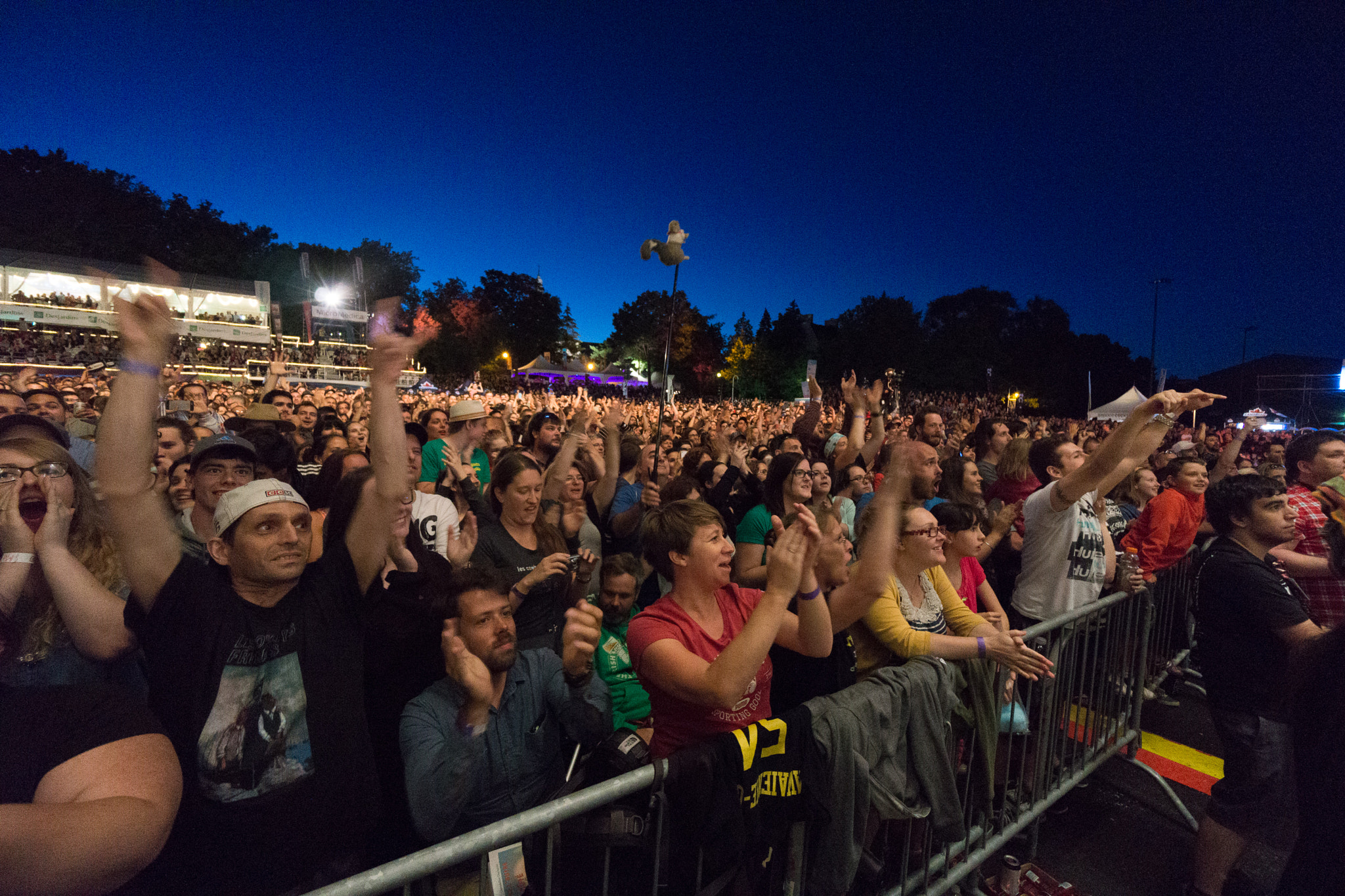 Les Cowboys Fringuants au Festivoix 2015