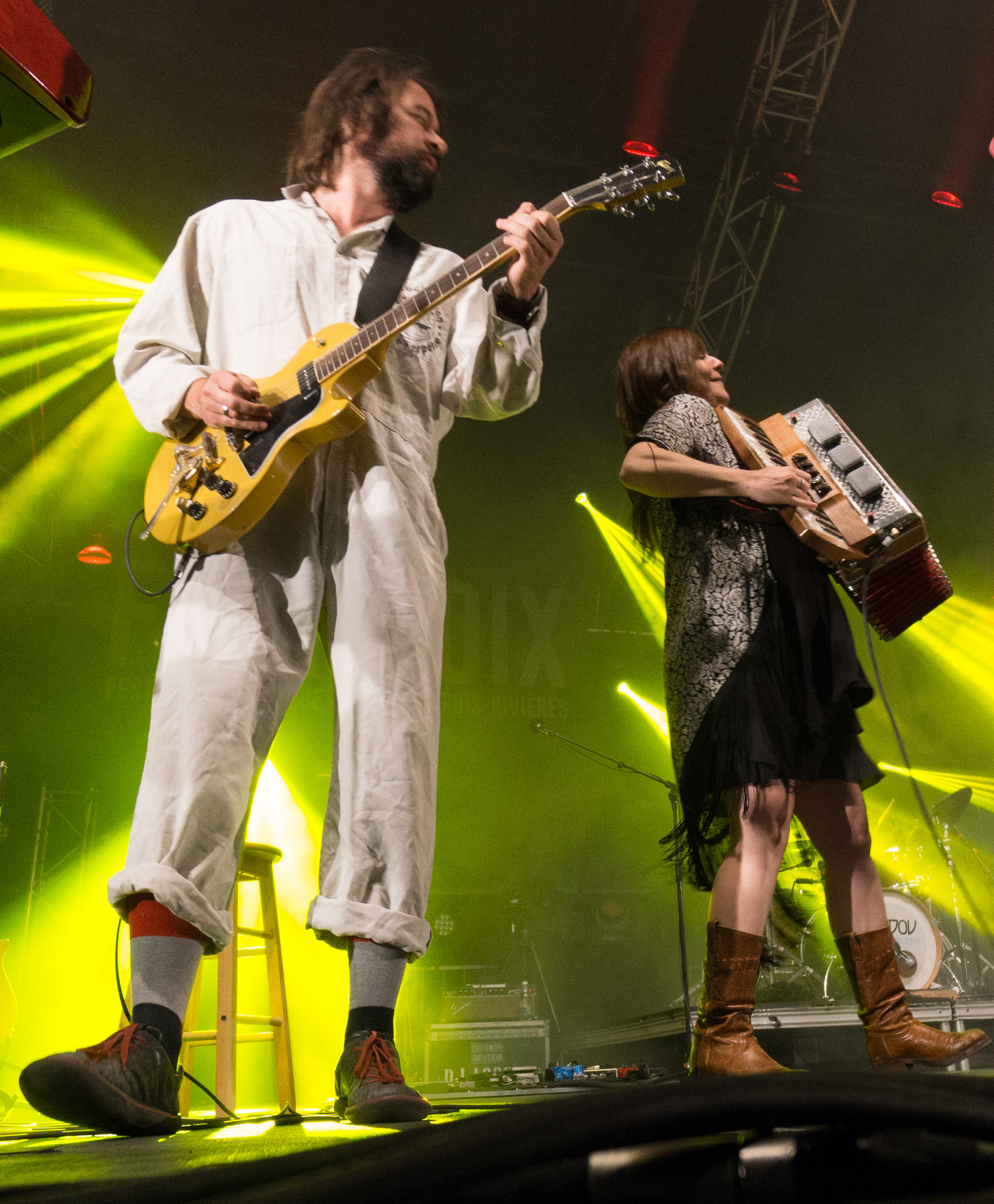 Les Cowboys Fringuants au Festivoix 2015