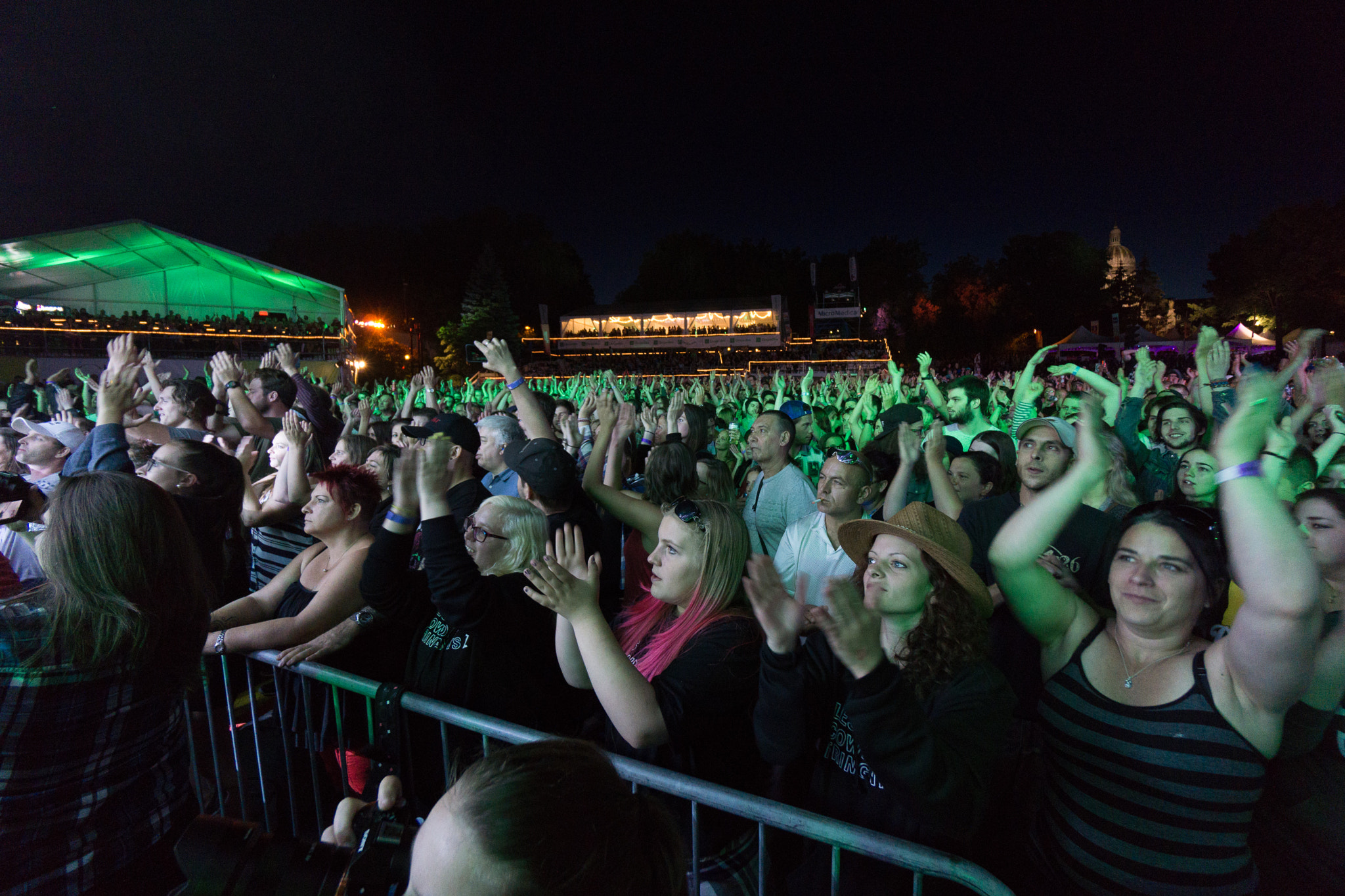 Les Cowboys Fringuants au Festivoix 2015