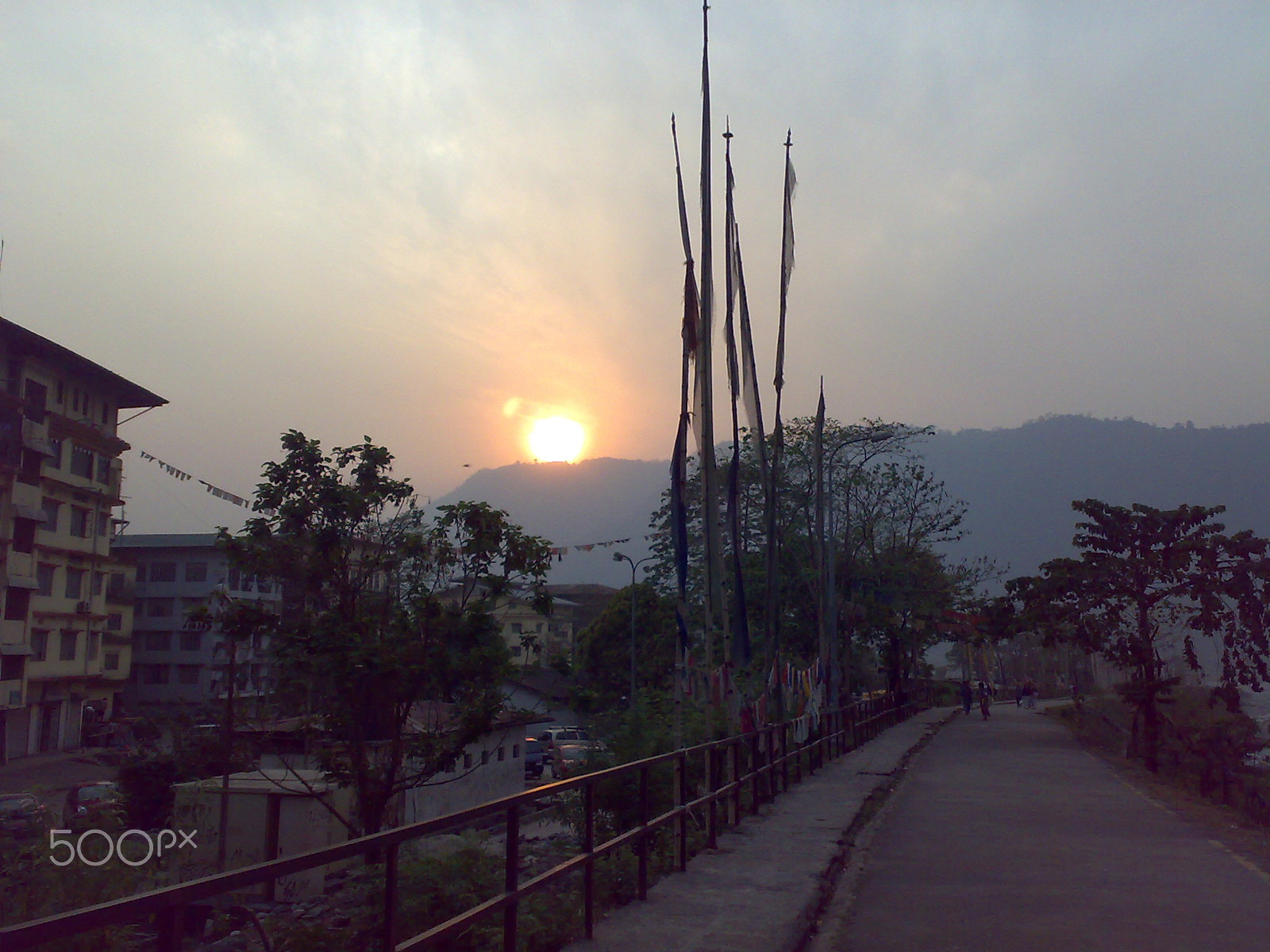 Nokia N73 sample photo. Sunset photography