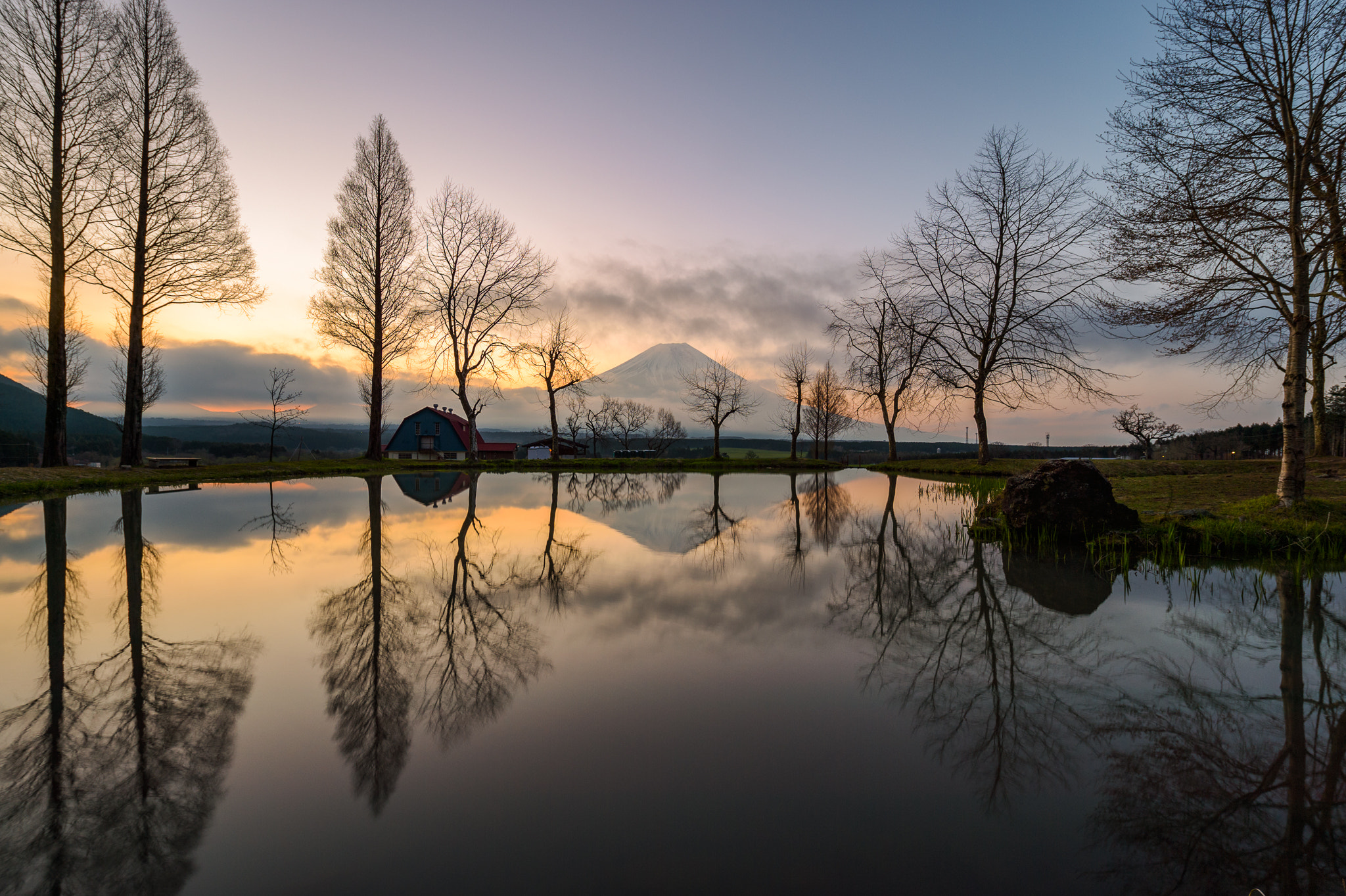 Dawn reflection