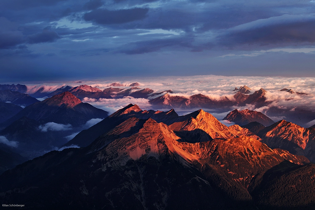 Alpenglow by Kilian Schönberger / 500px