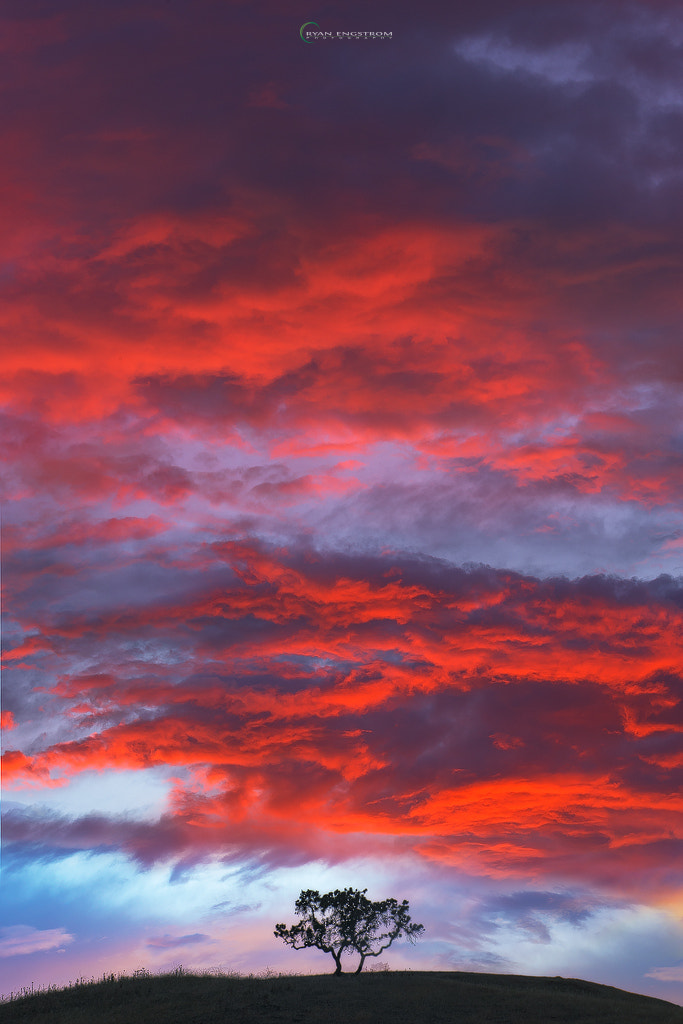 Sky On Fire By Ryan Engstrom 500px