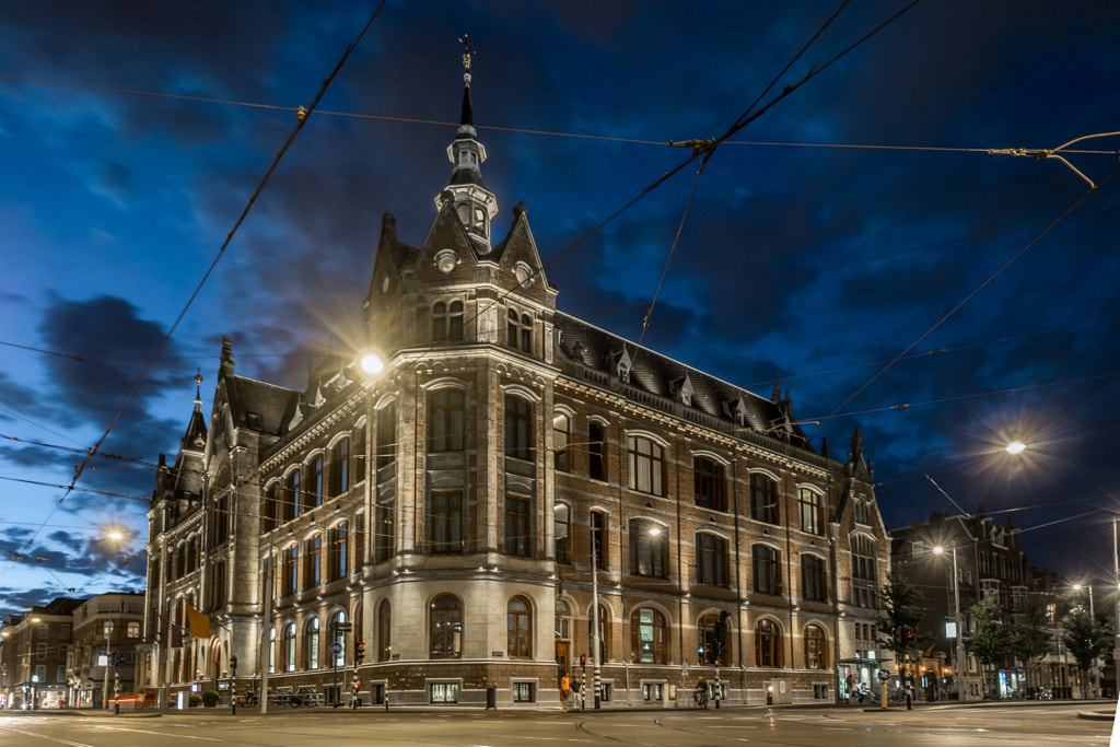 Amsterdam by night by Alphons Net on 500px.com