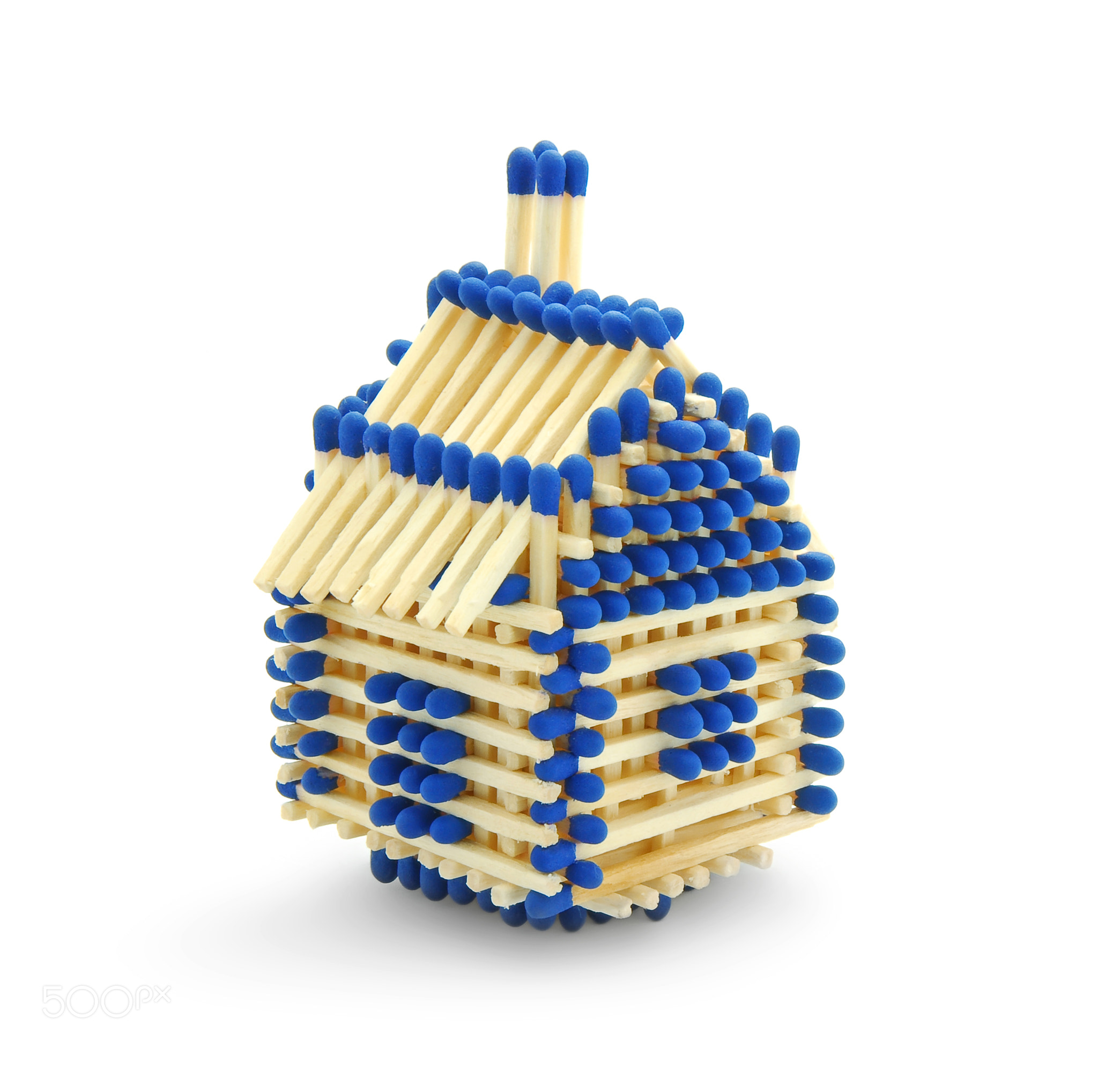 Matchsticks house