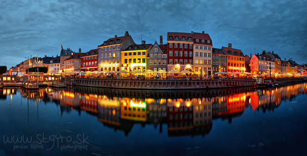 Copenhagen / Nyhavn Panorama by Jarolím Žáček / 500px