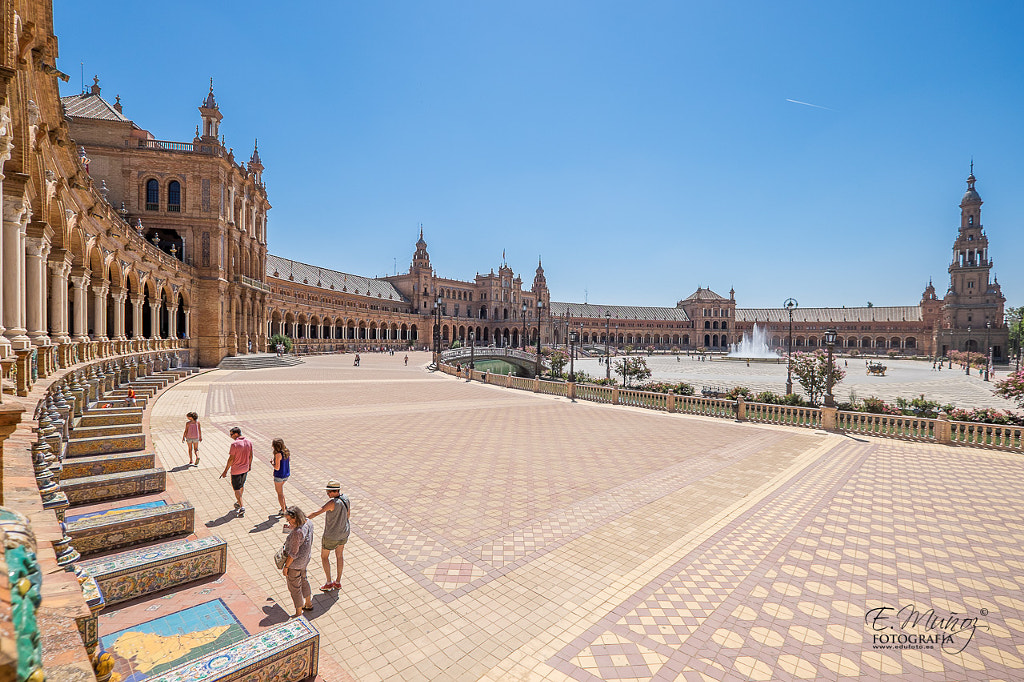 Plaza de España, SEVILLA | Seville, Spain Square de Eduardo Muñoz en 500px.com