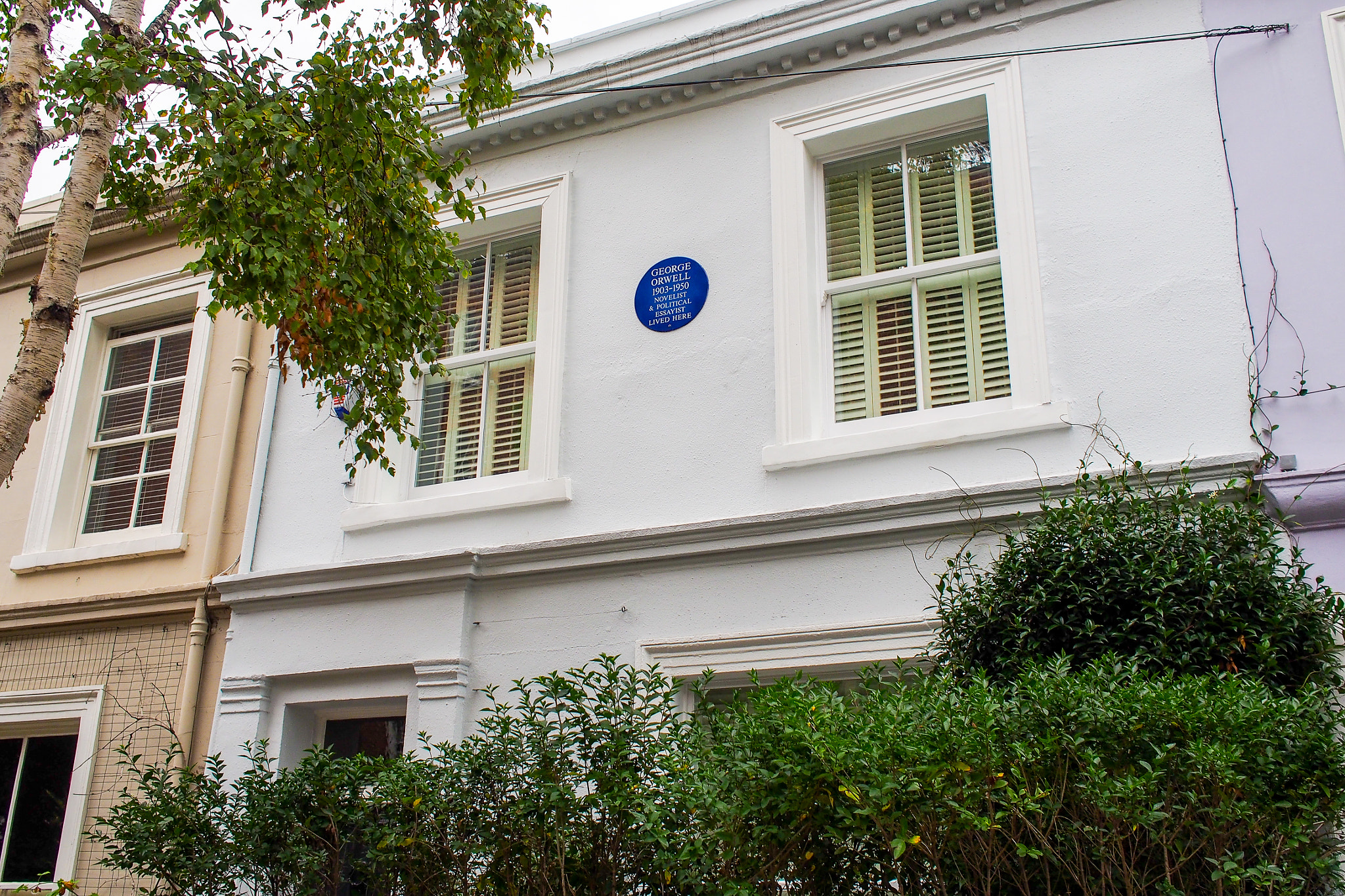 George Orwell lived here