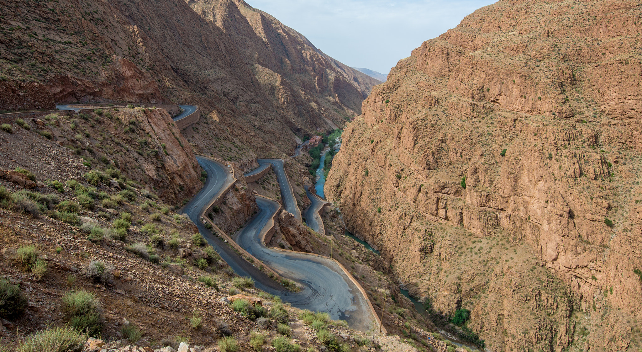 Dades Gorge windy road