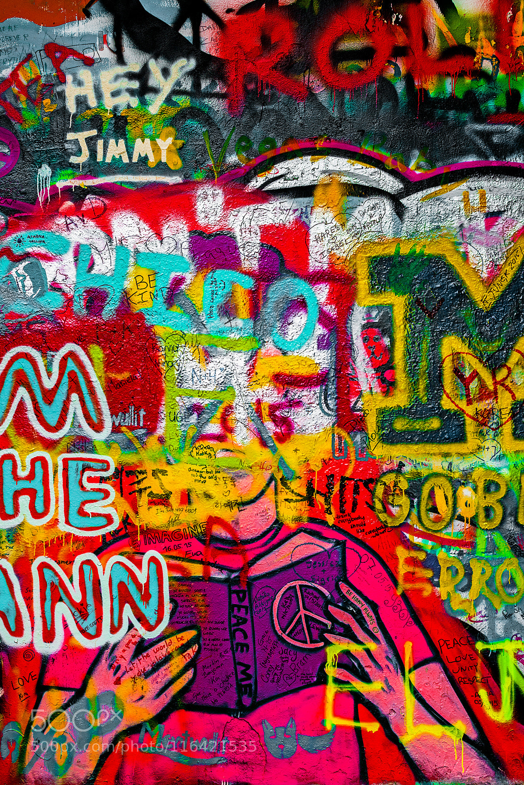 Nikon D600 sample photo. John lennon wall in photography