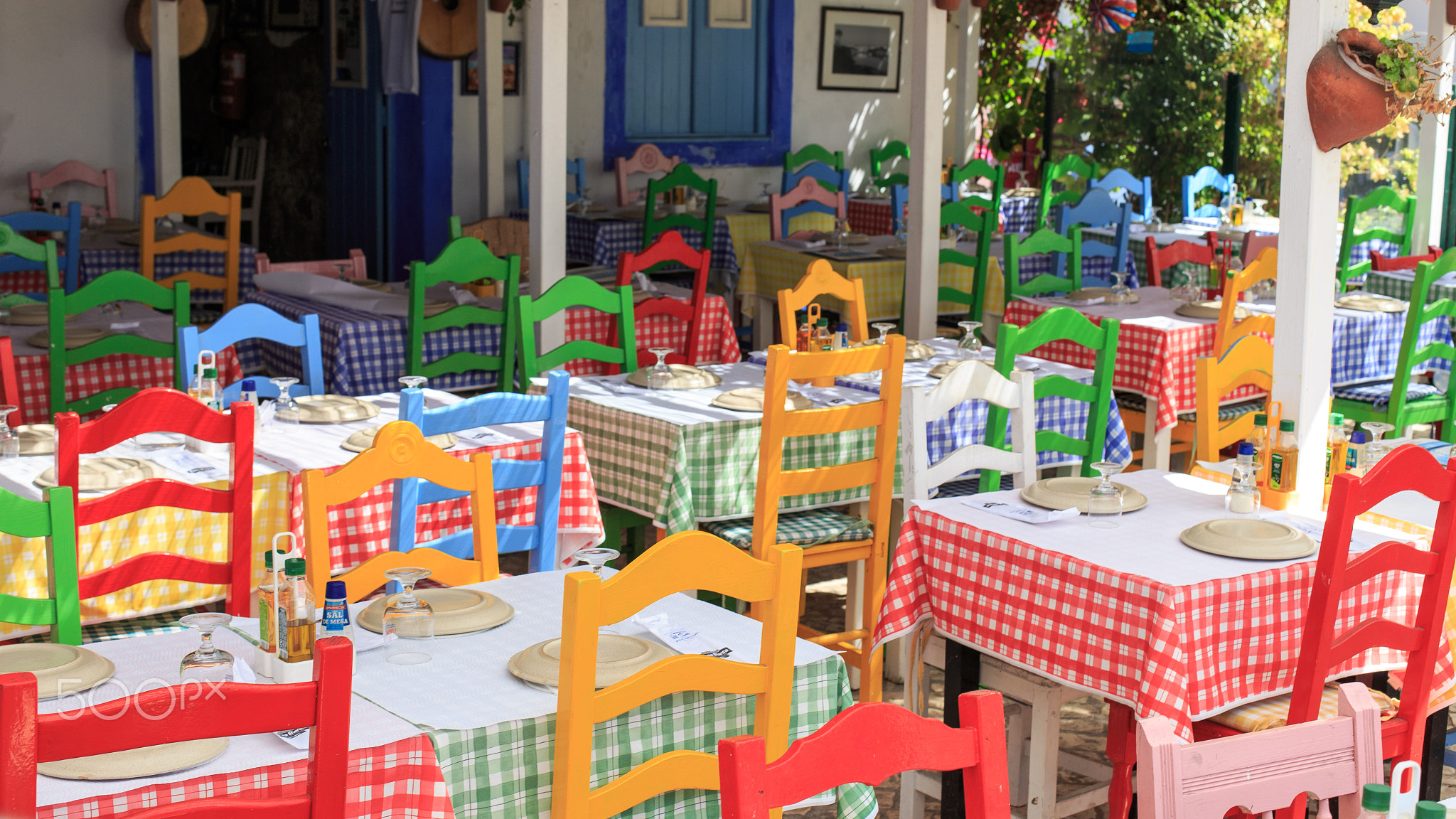 Colorful Restaurant