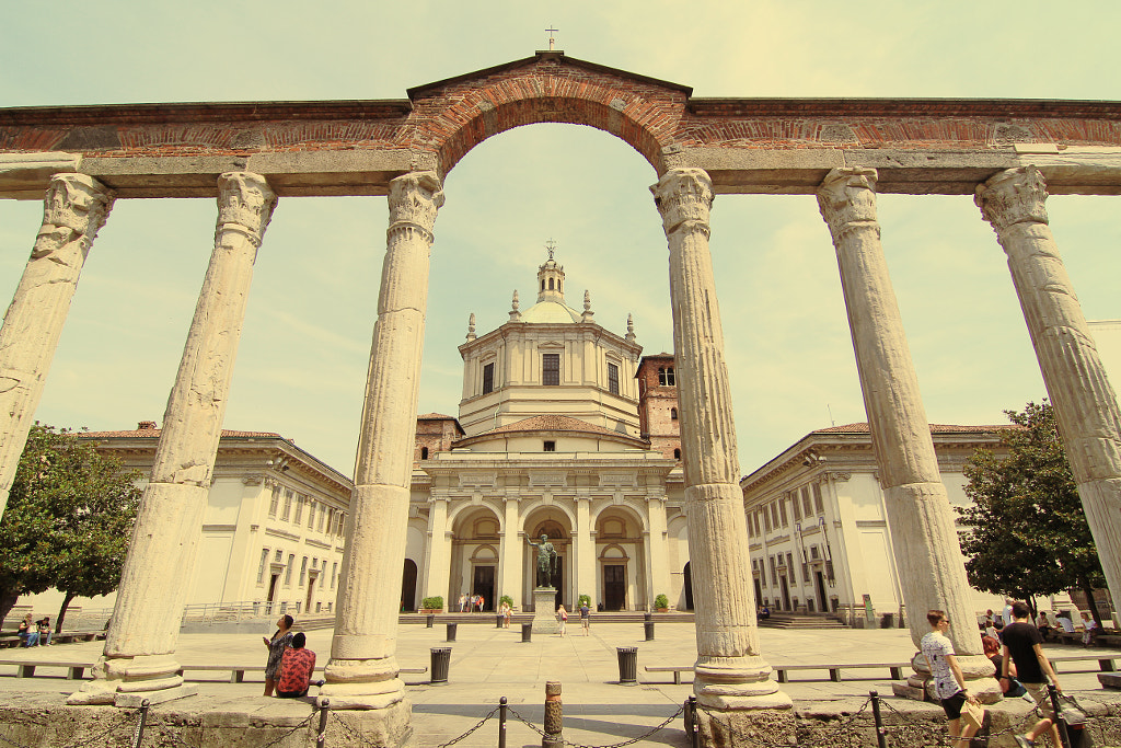 The Basilica of San Lorenzo Maggiore by Tadas Jucys on 500px.com