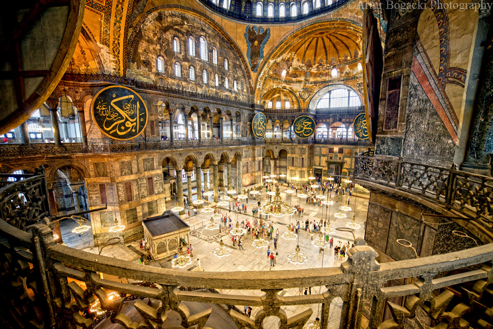 Hagia Sophia Interior by Artur Bogacki on 500px.com
