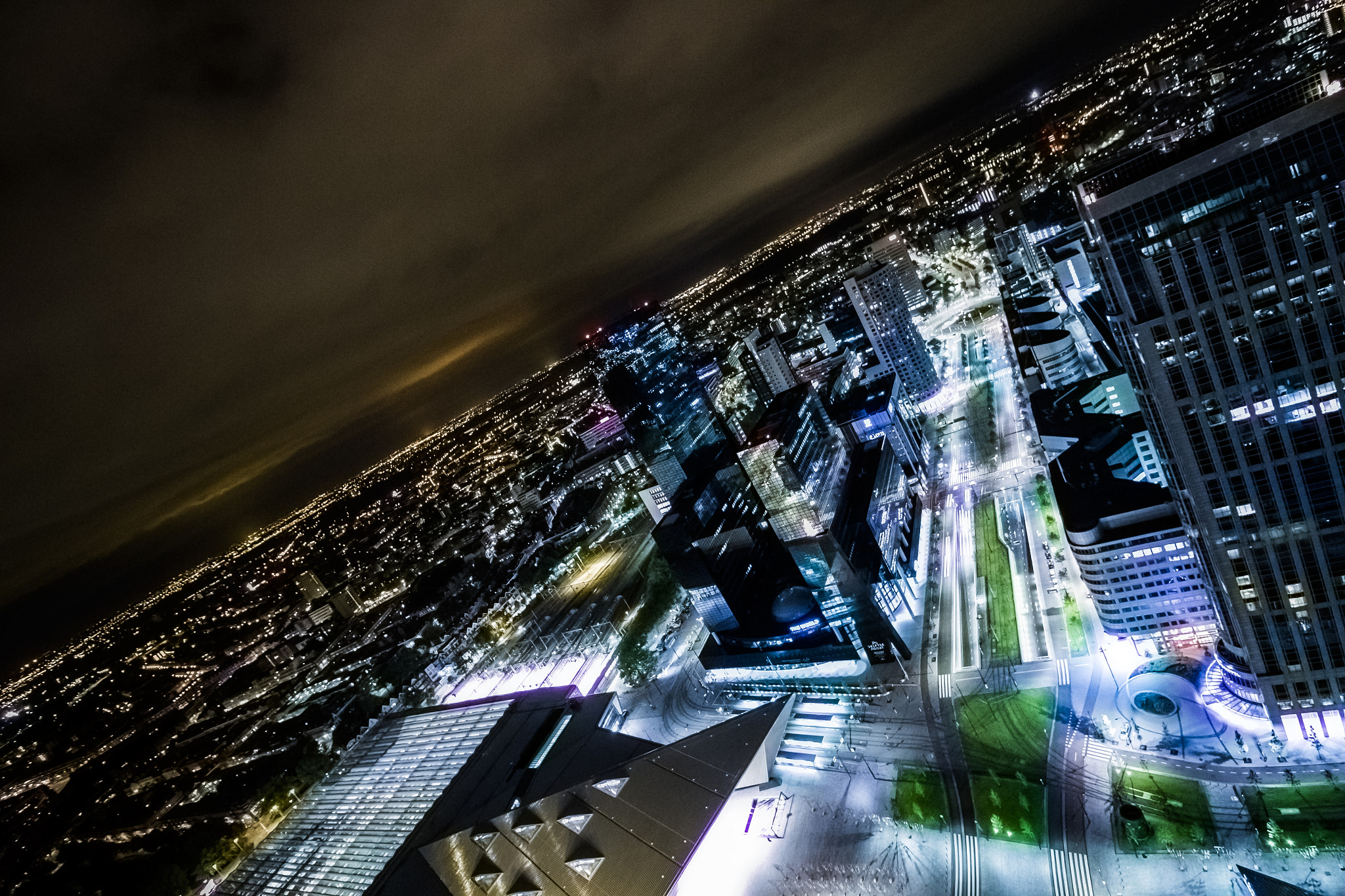 Rotterdam sea of lights