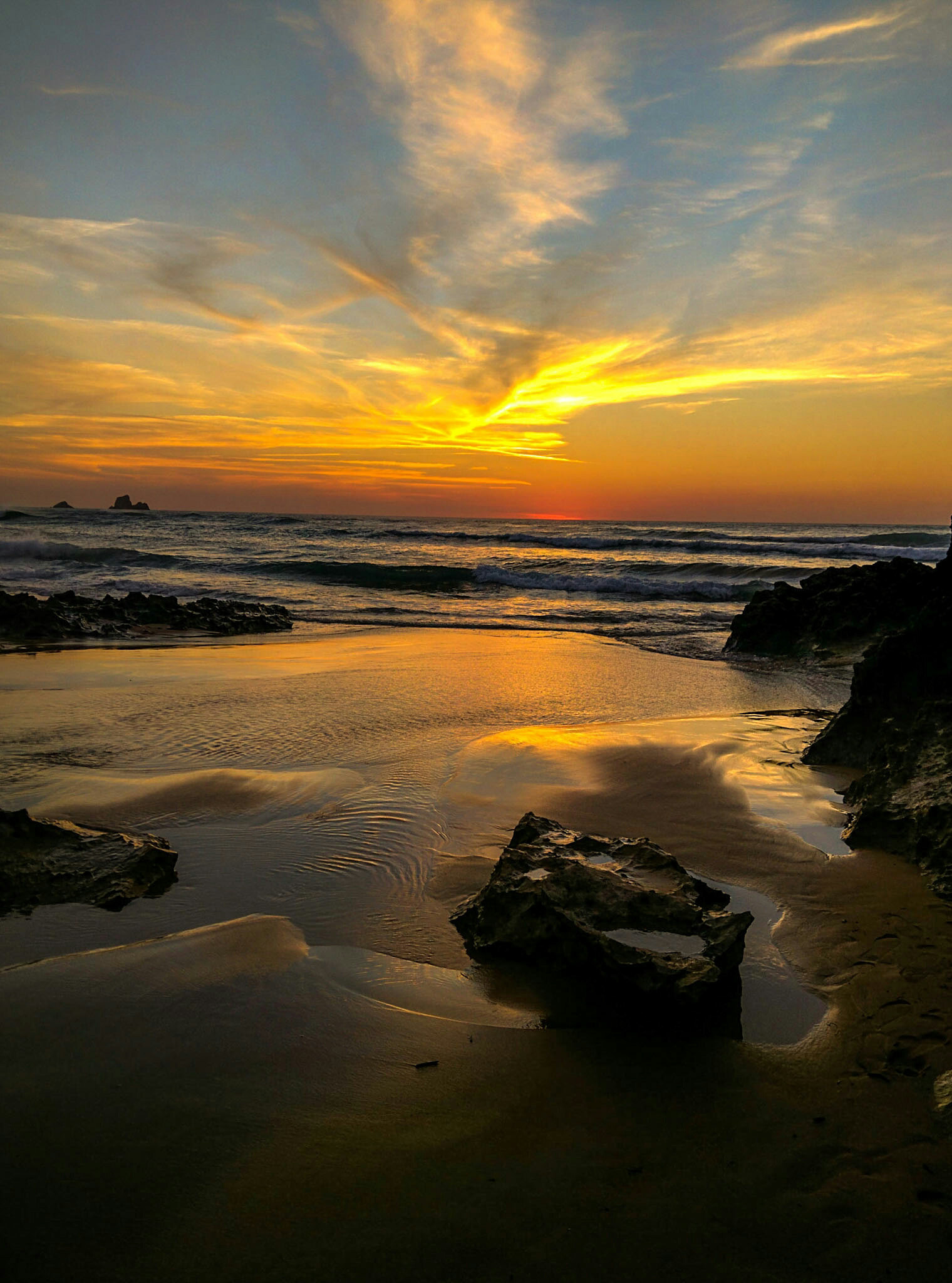 Romantic sunset