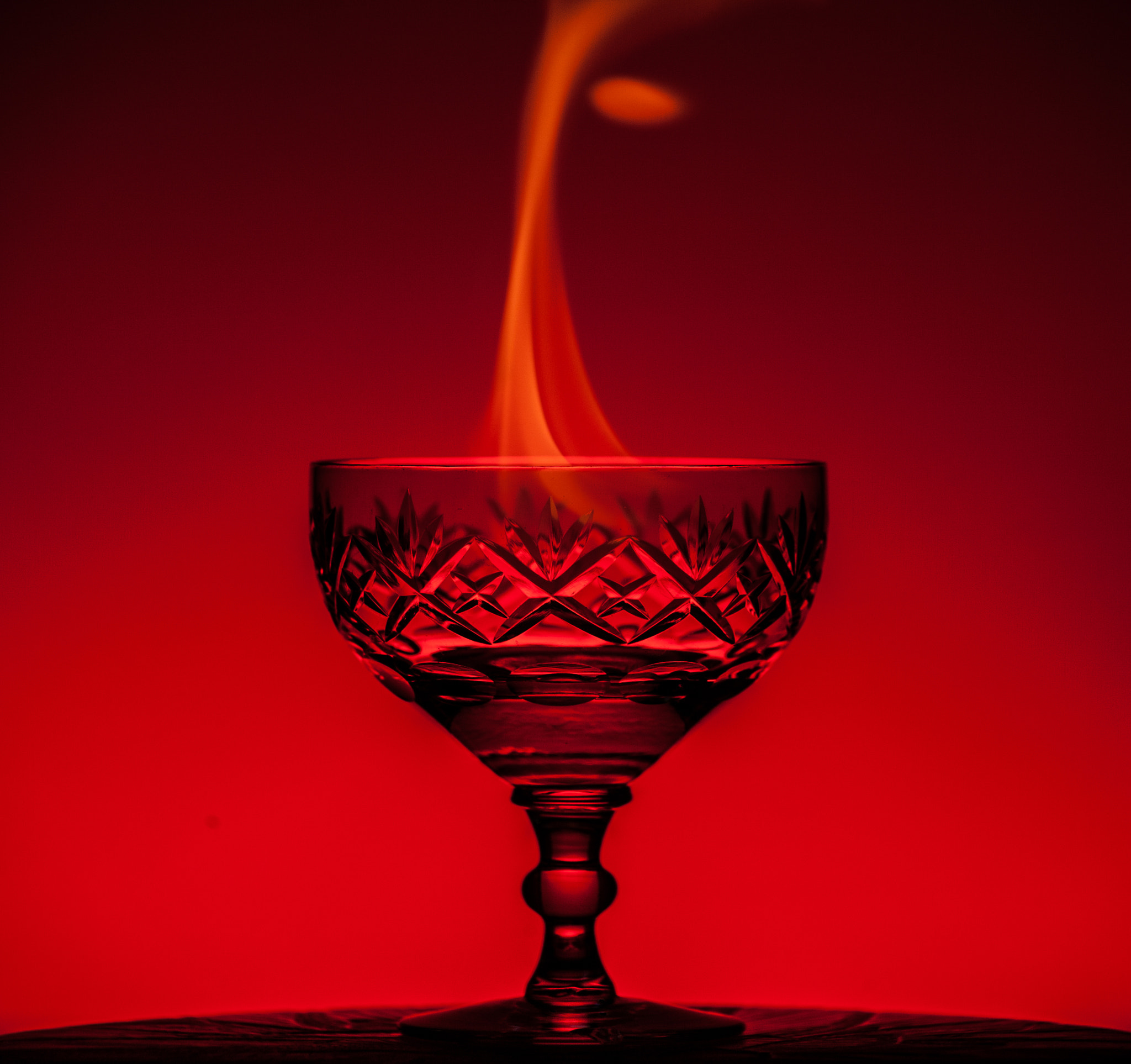 A Lady in the Flames