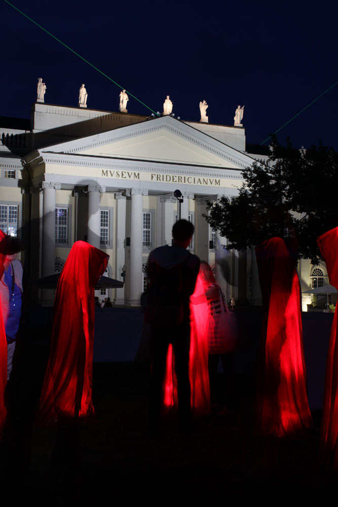 Occupy Kassel Documenta contemporary art show - timeguards manfred kielnhofer