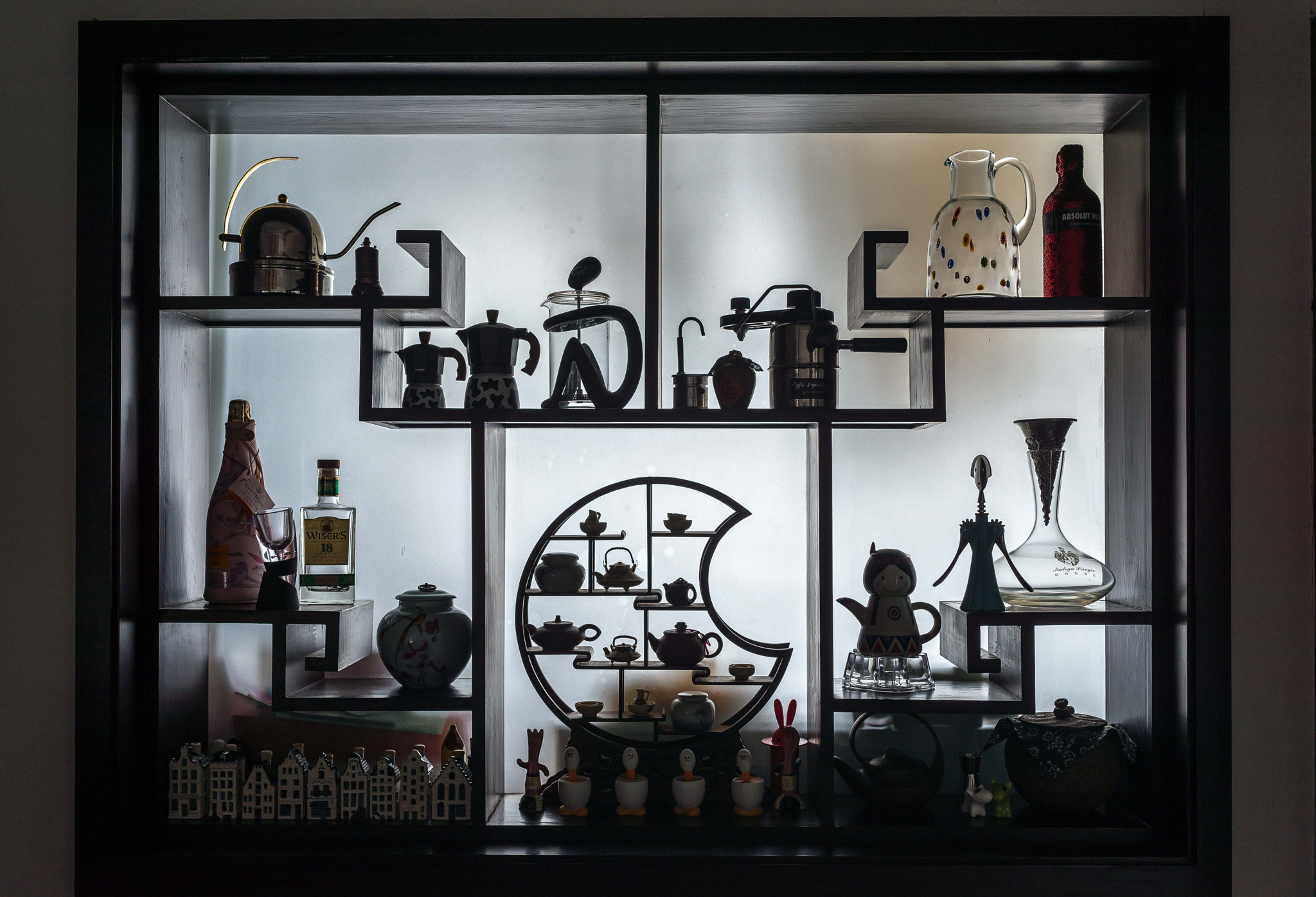 Chinese style display cabinet