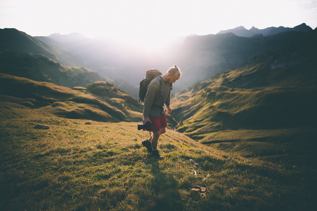 sunrise strides. by Johannes Höhn on 500px