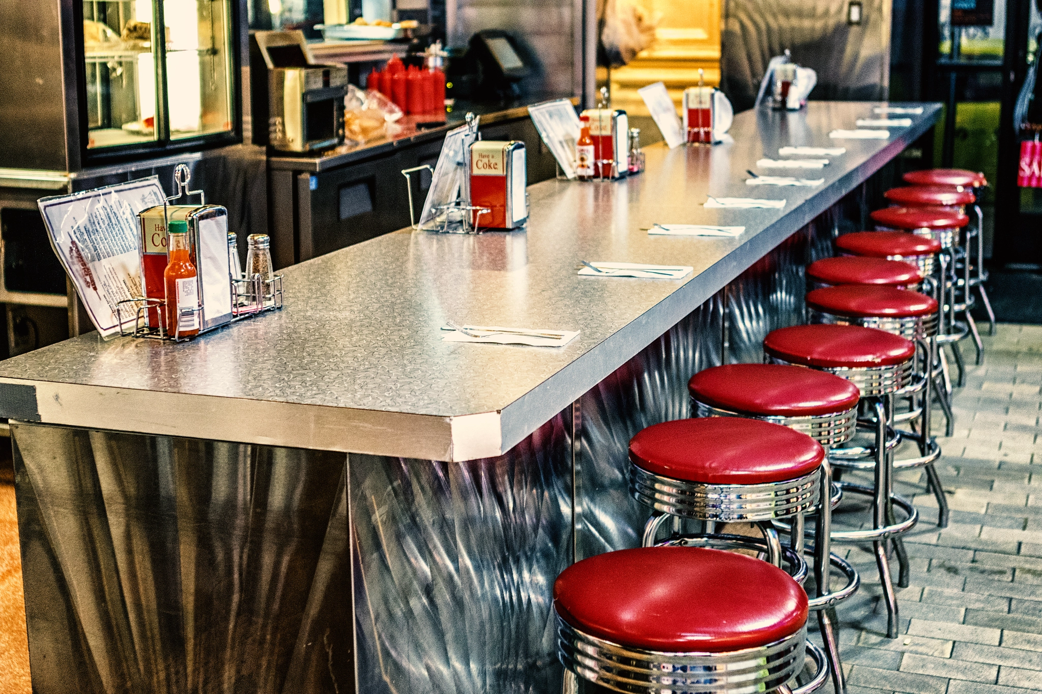 Vintage American Diner.