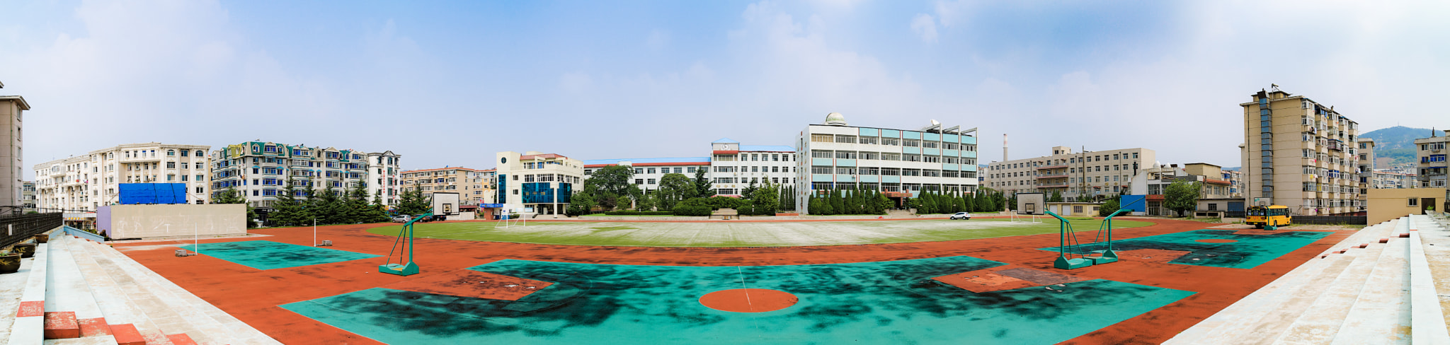 Panorama - Lushun Middle School
