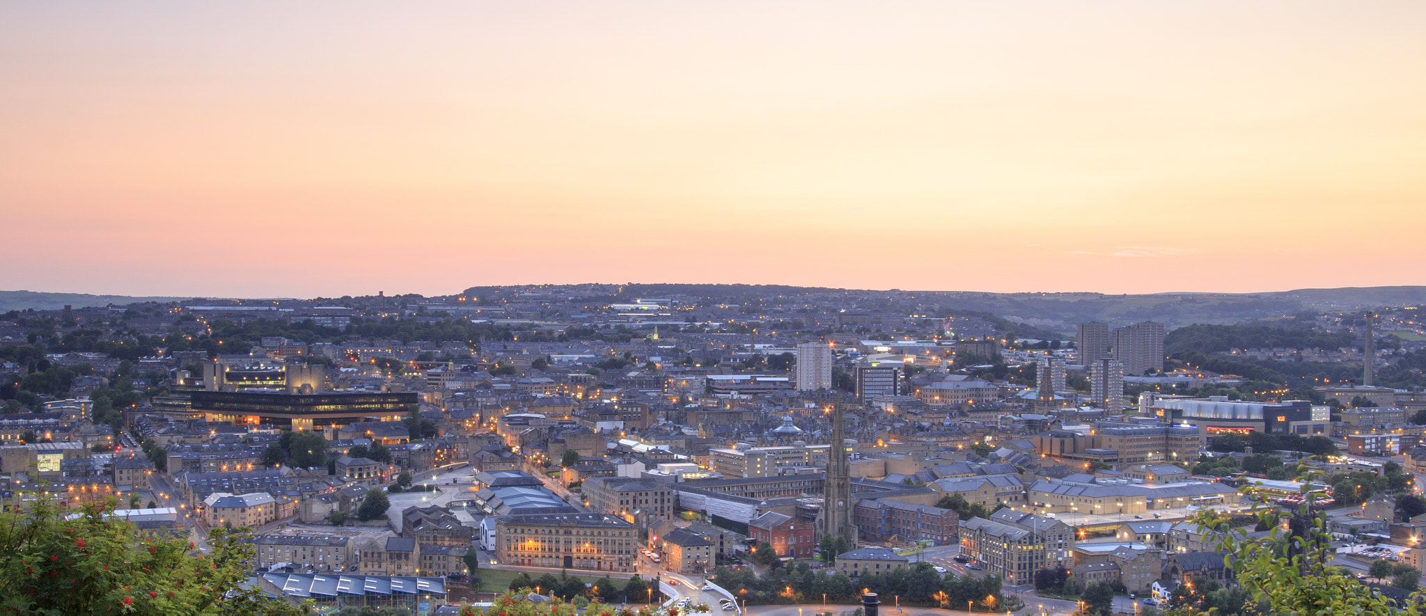 Halifax at sunset